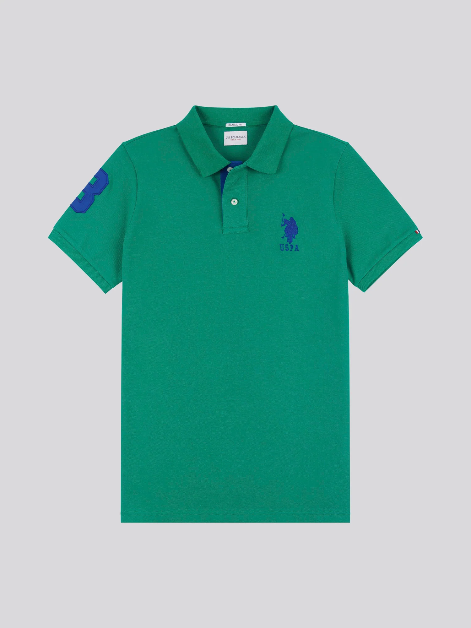 Mens Player 3 Polo Shirt Lush Meadow - Image 7