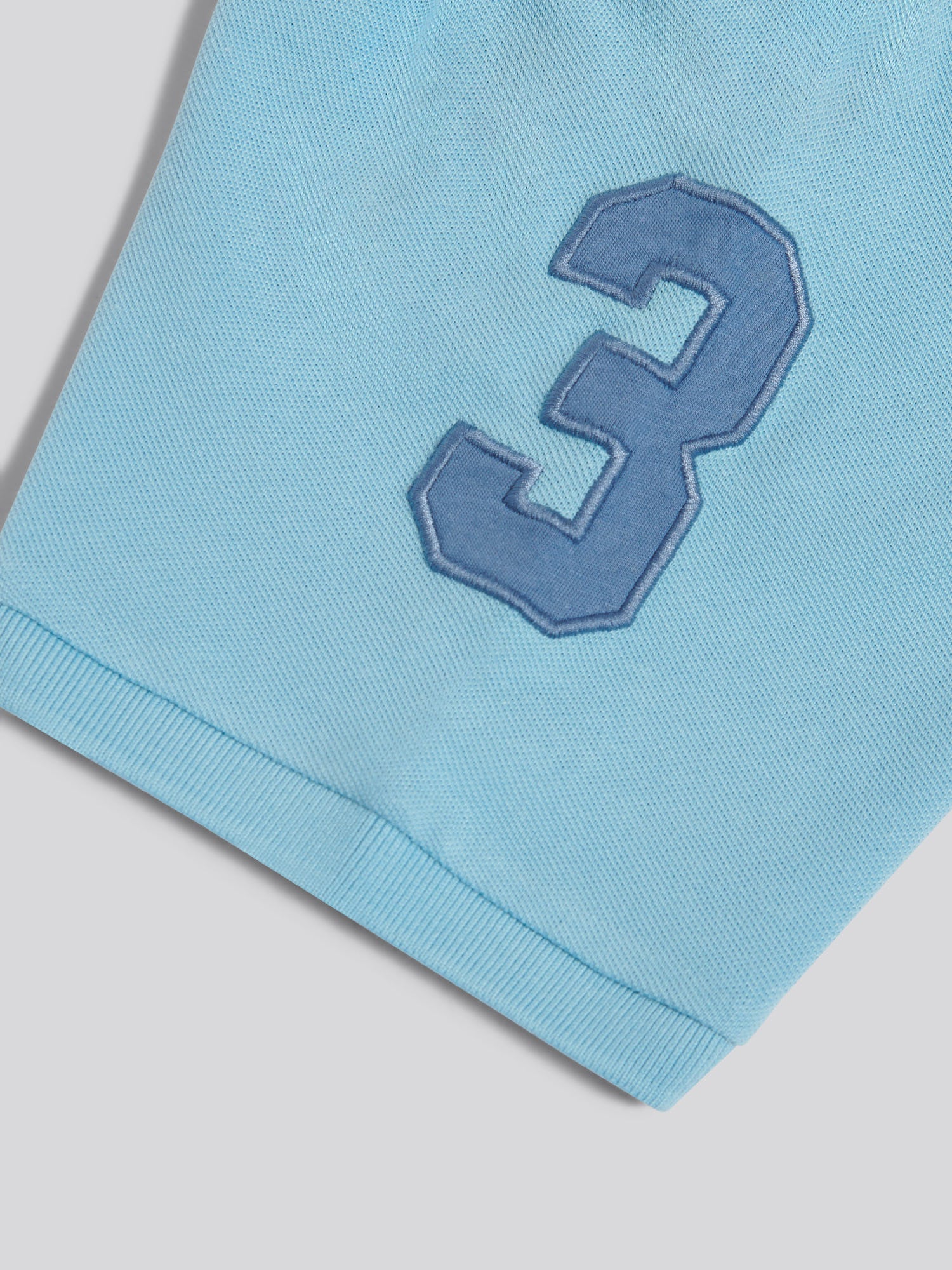 Mens Player 3 Polo Shirt Air Blue - Image 8