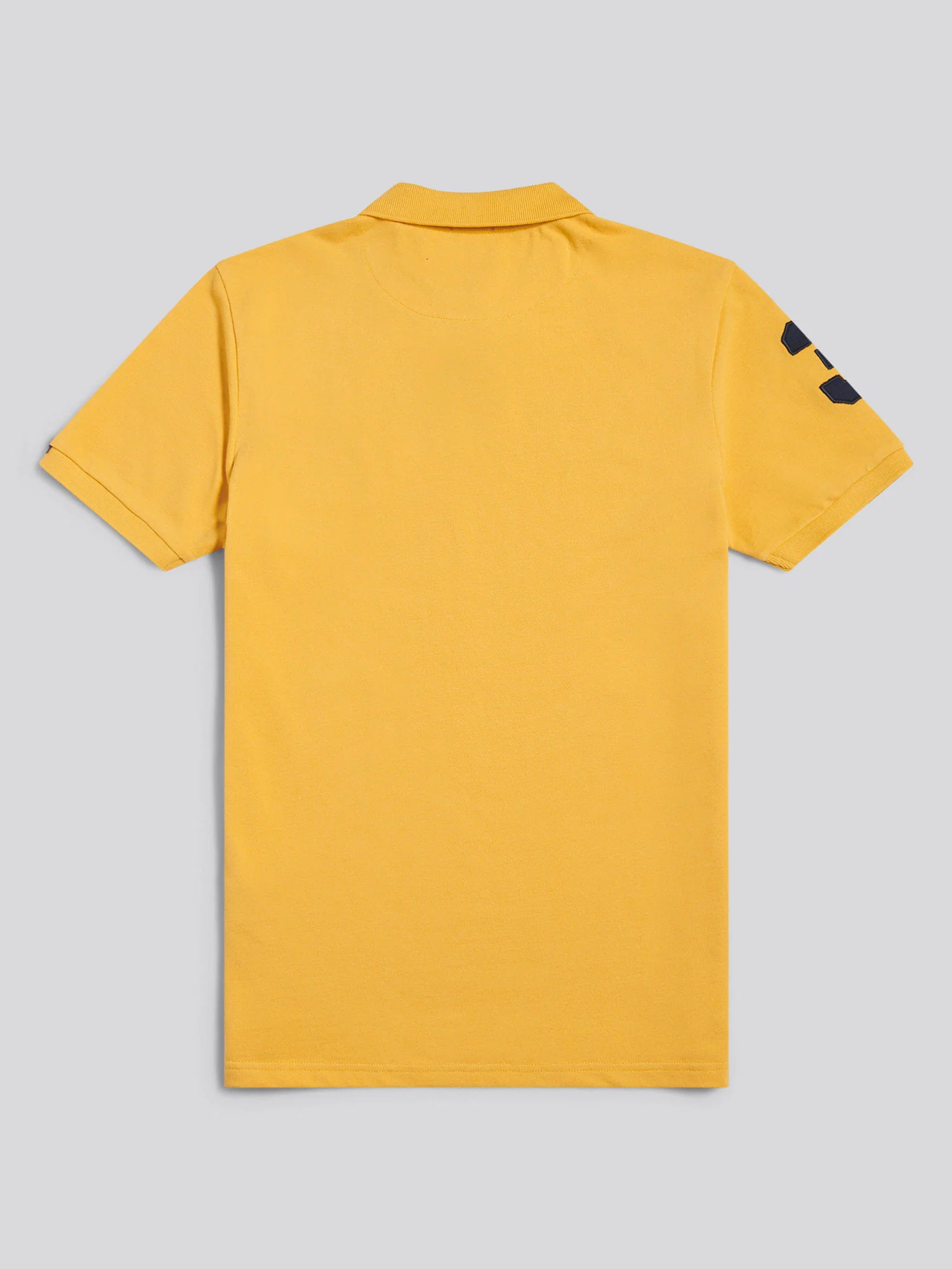 Mens Player 3 Polo Shirt Golden Apricot - Image 7