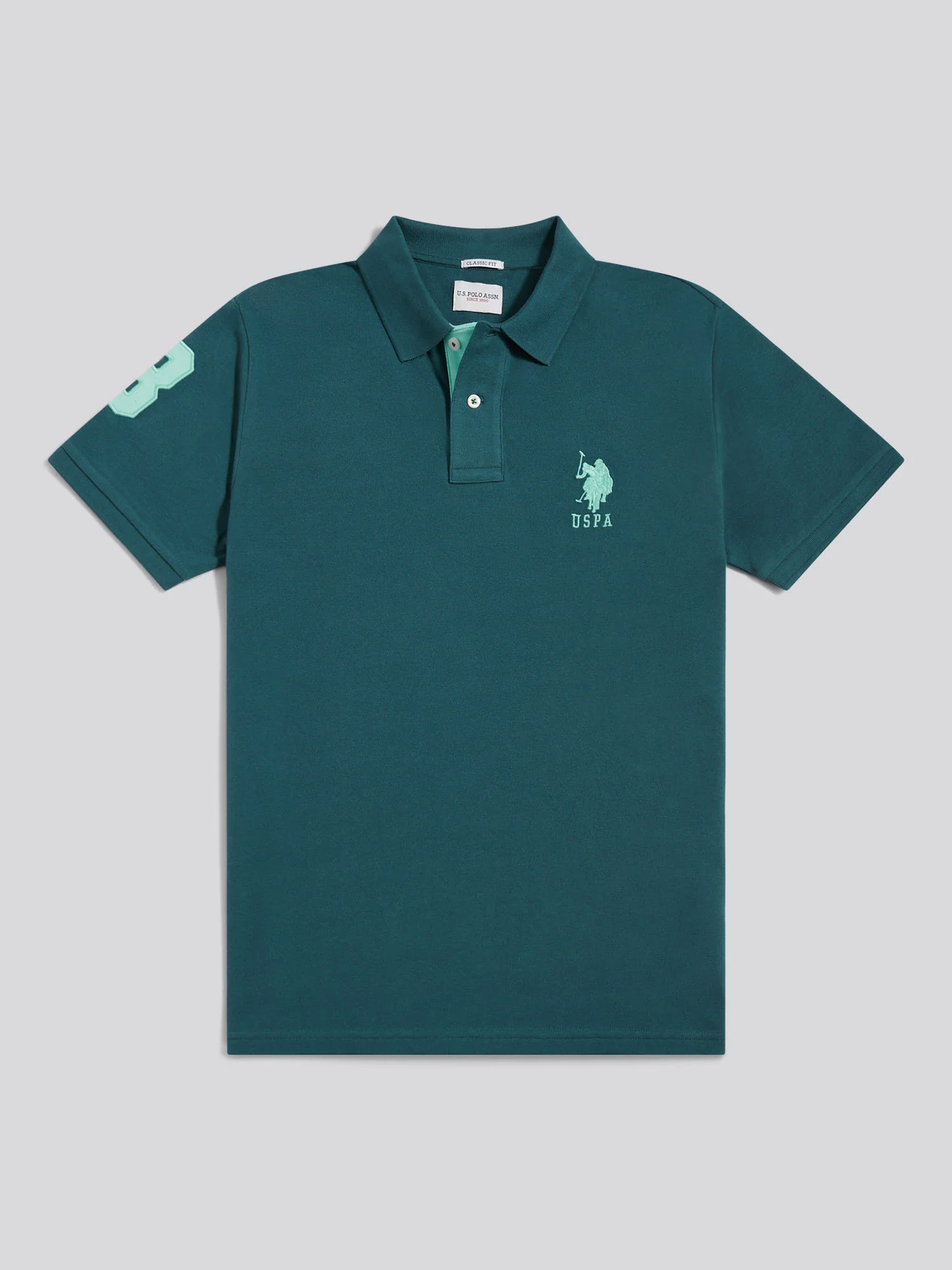 Mens Player 3 Polo Shirt Mediterranea - Image 5