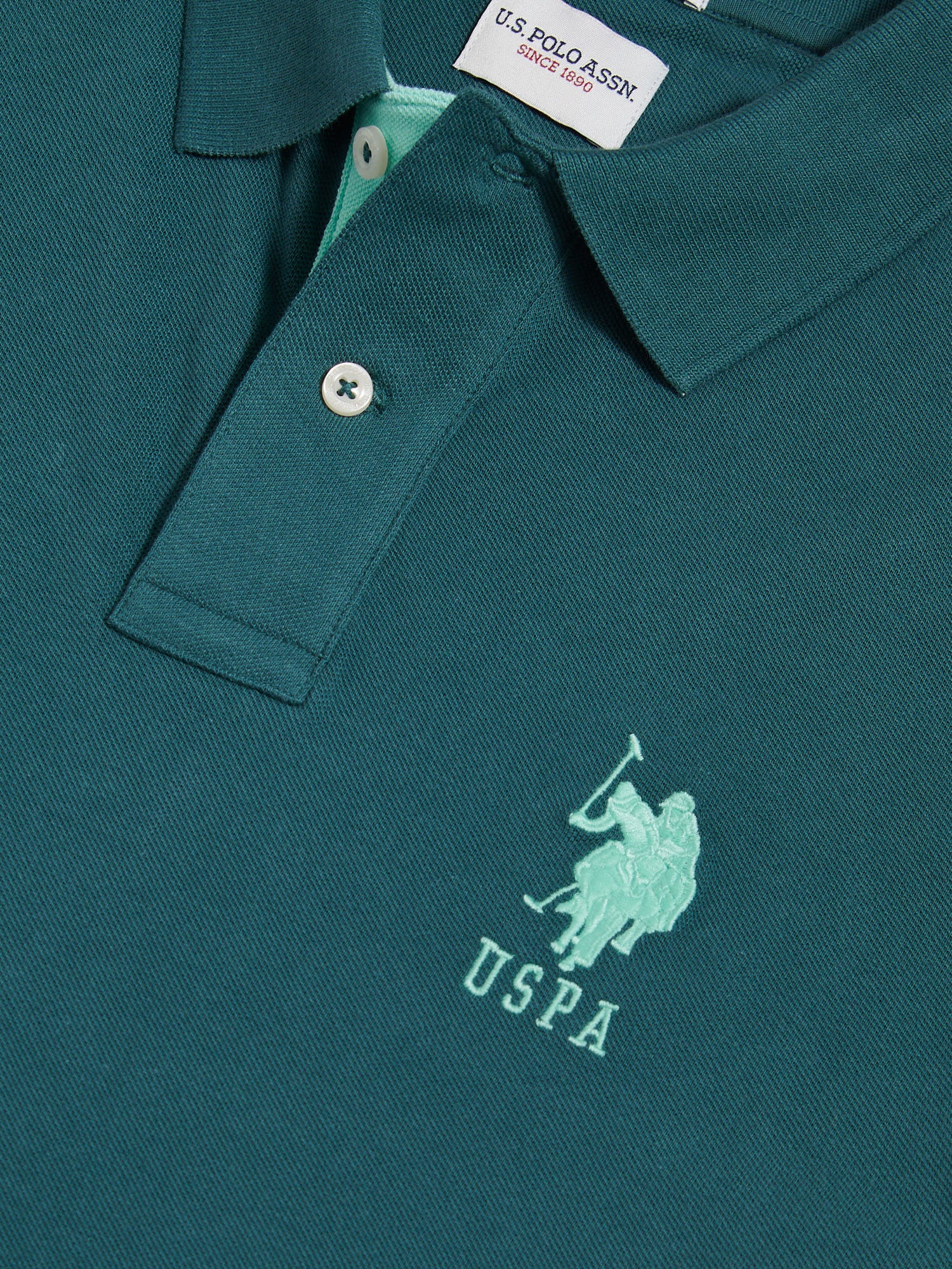 Mens Player 3 Polo Shirt Mediterranea - Image 7