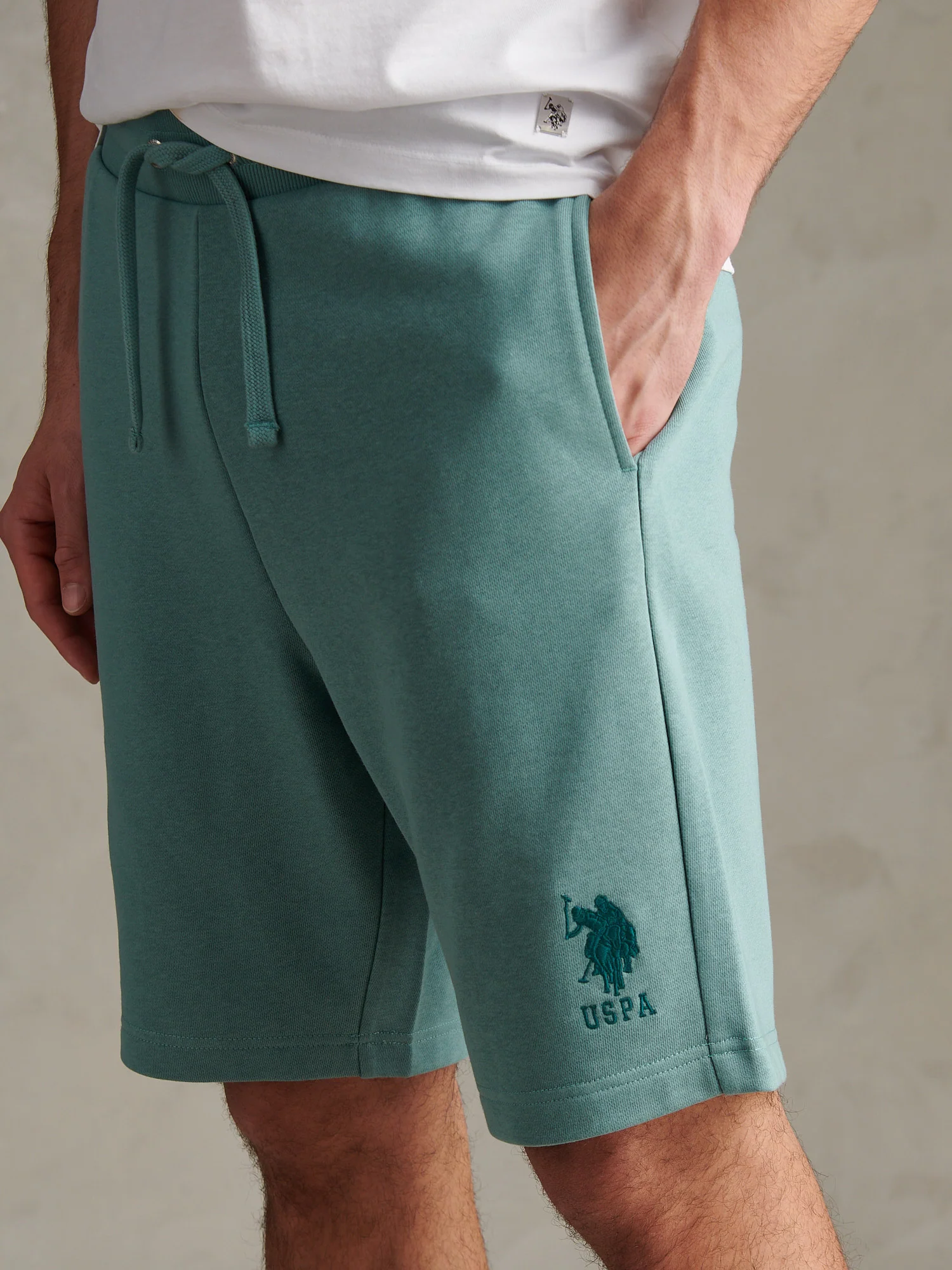 Mens Player 3 Sweat Shorts Arctic - Image 2