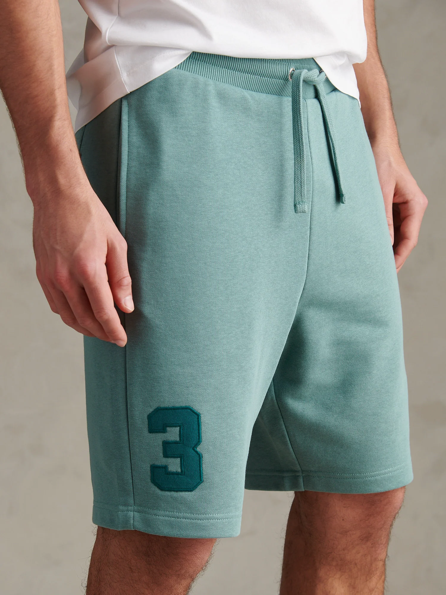 Mens Player 3 Sweat Shorts Arctic - Image 5