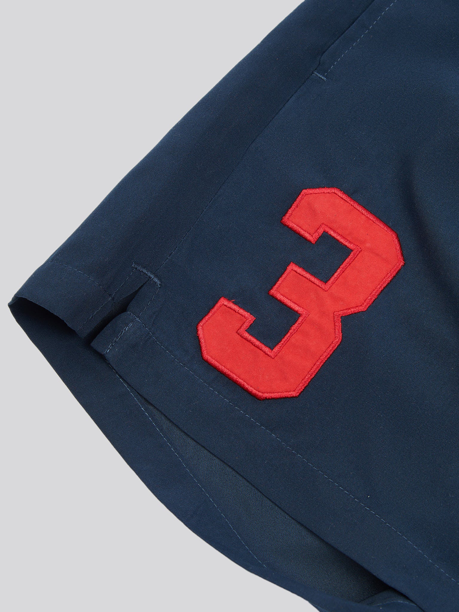 Mens Player 3 Swim Short Dark Sapphire Navy / Haute Red DHM - Image 8