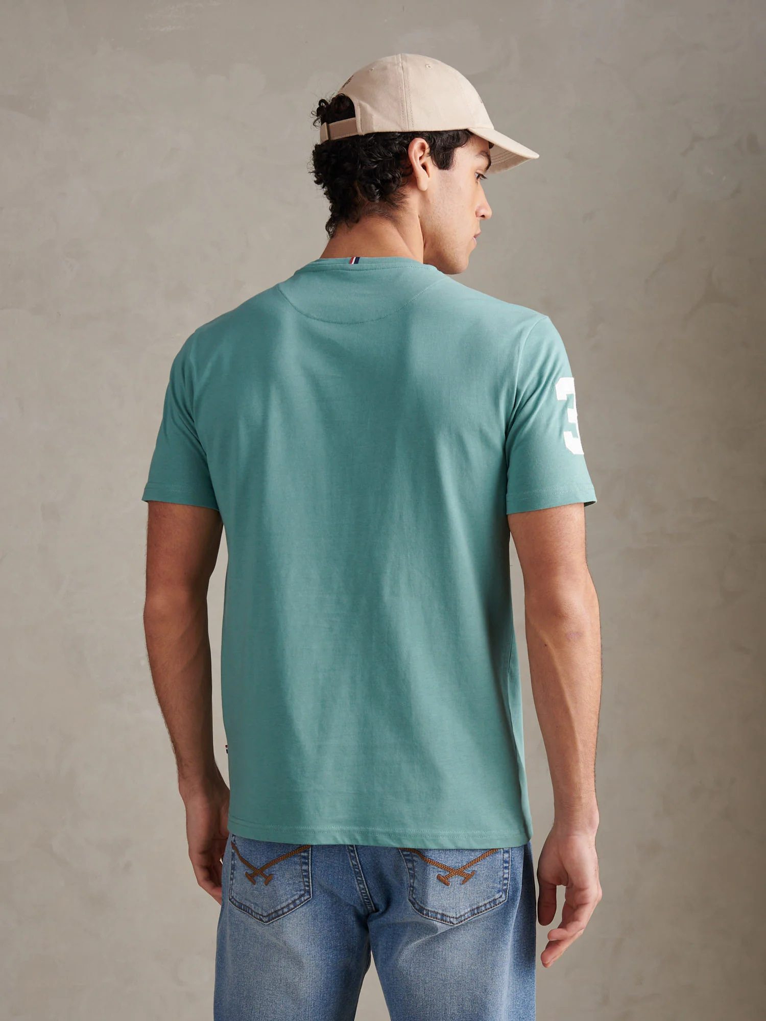 Mens Player 3 T-Shirt Arctic - Image 4