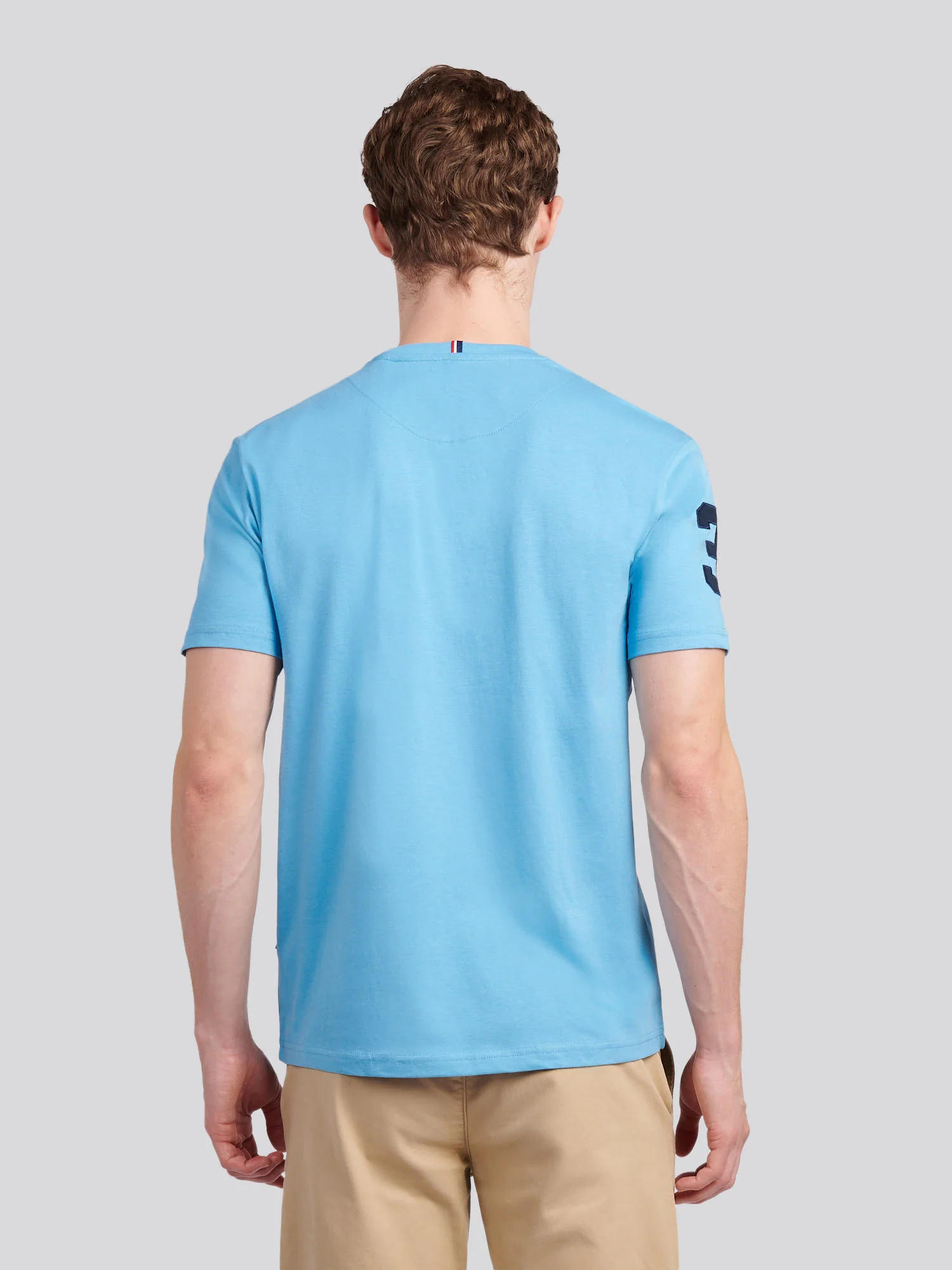 Mens Player 3 T-Shirt Heritage Blue - Image 4