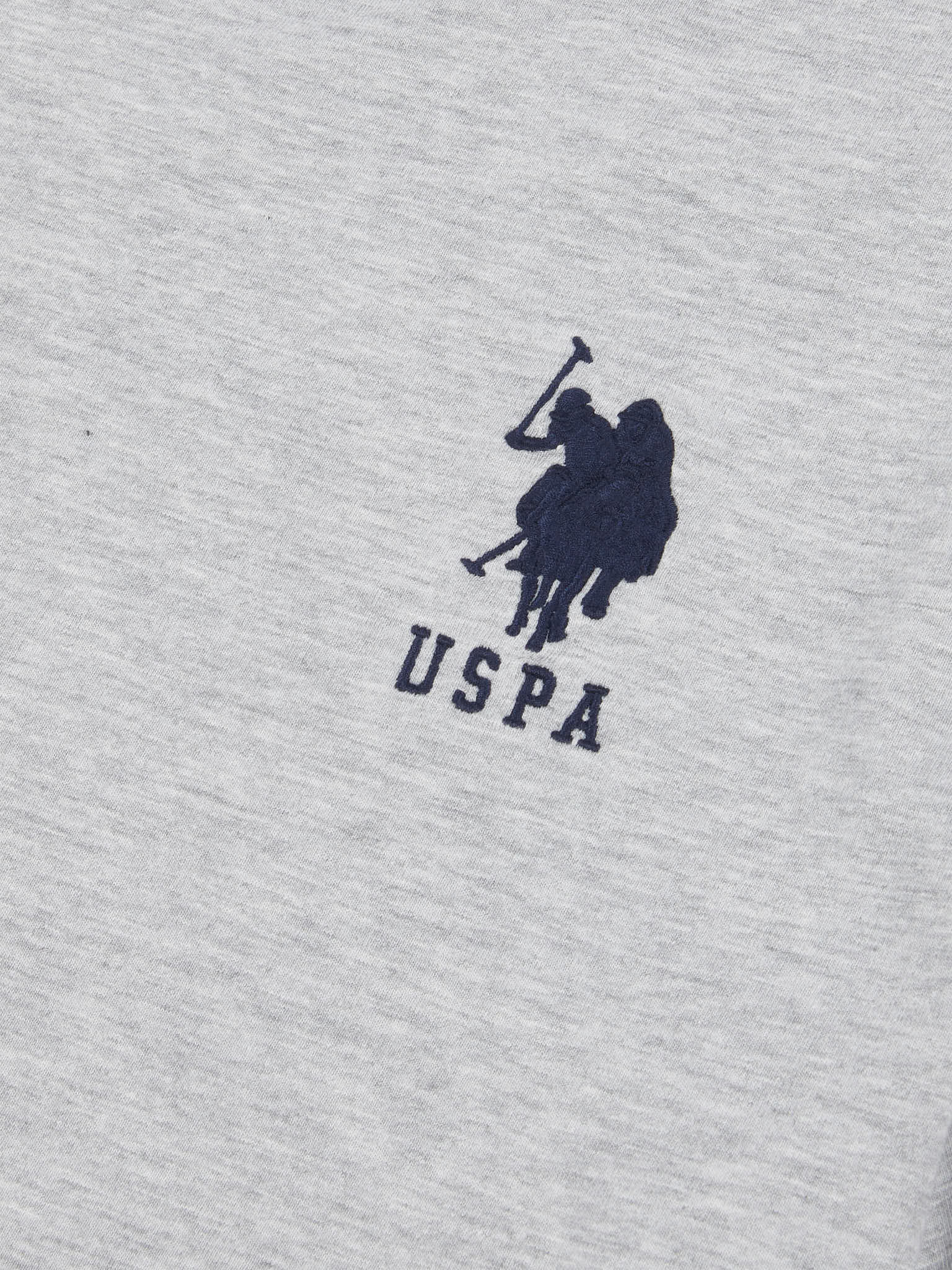 Mens Player 3 T-Shirt Mid Grey Marl - Image 7