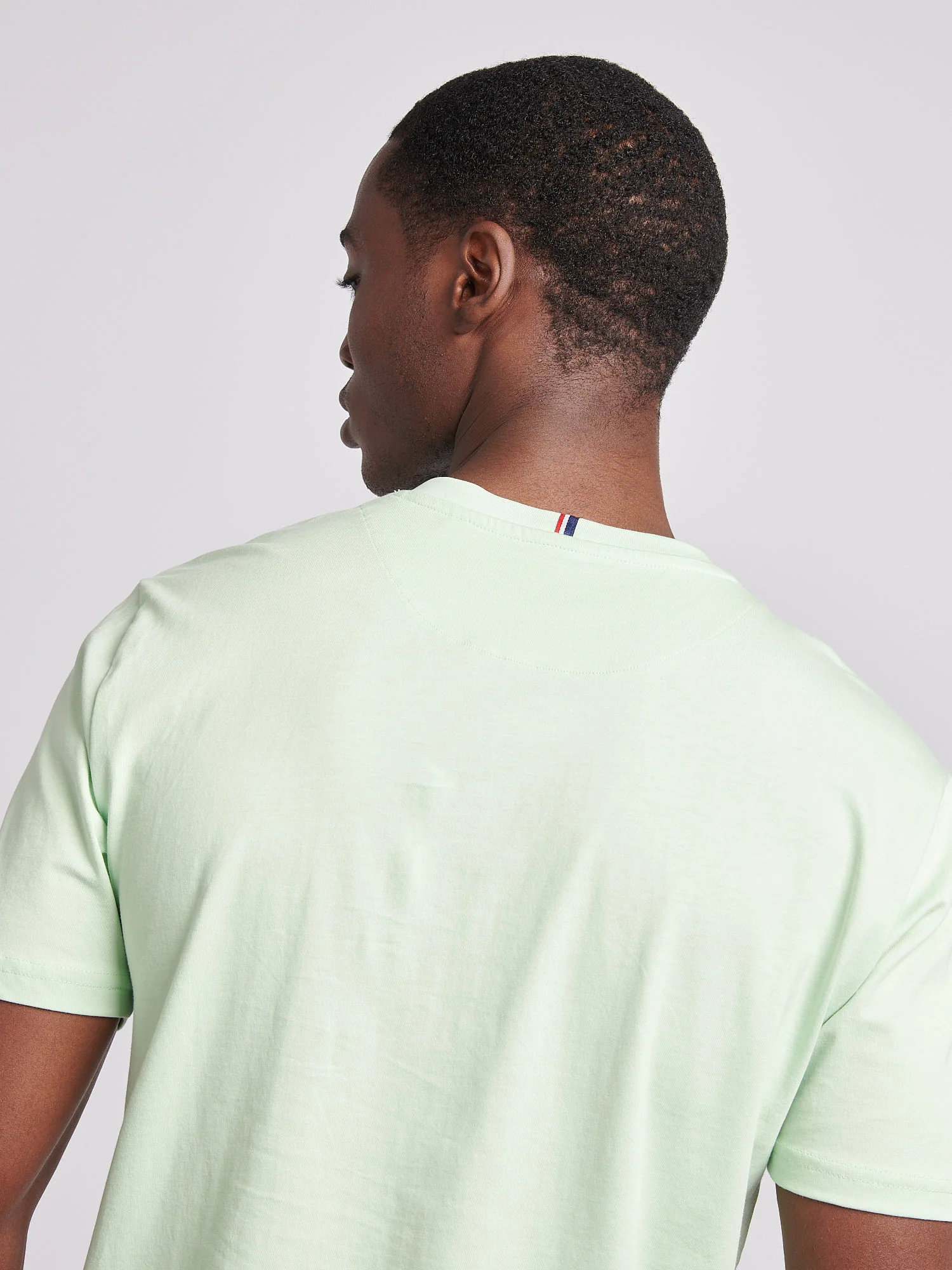 Mens Player 3 T-Shirt Pastel Green - Image 6