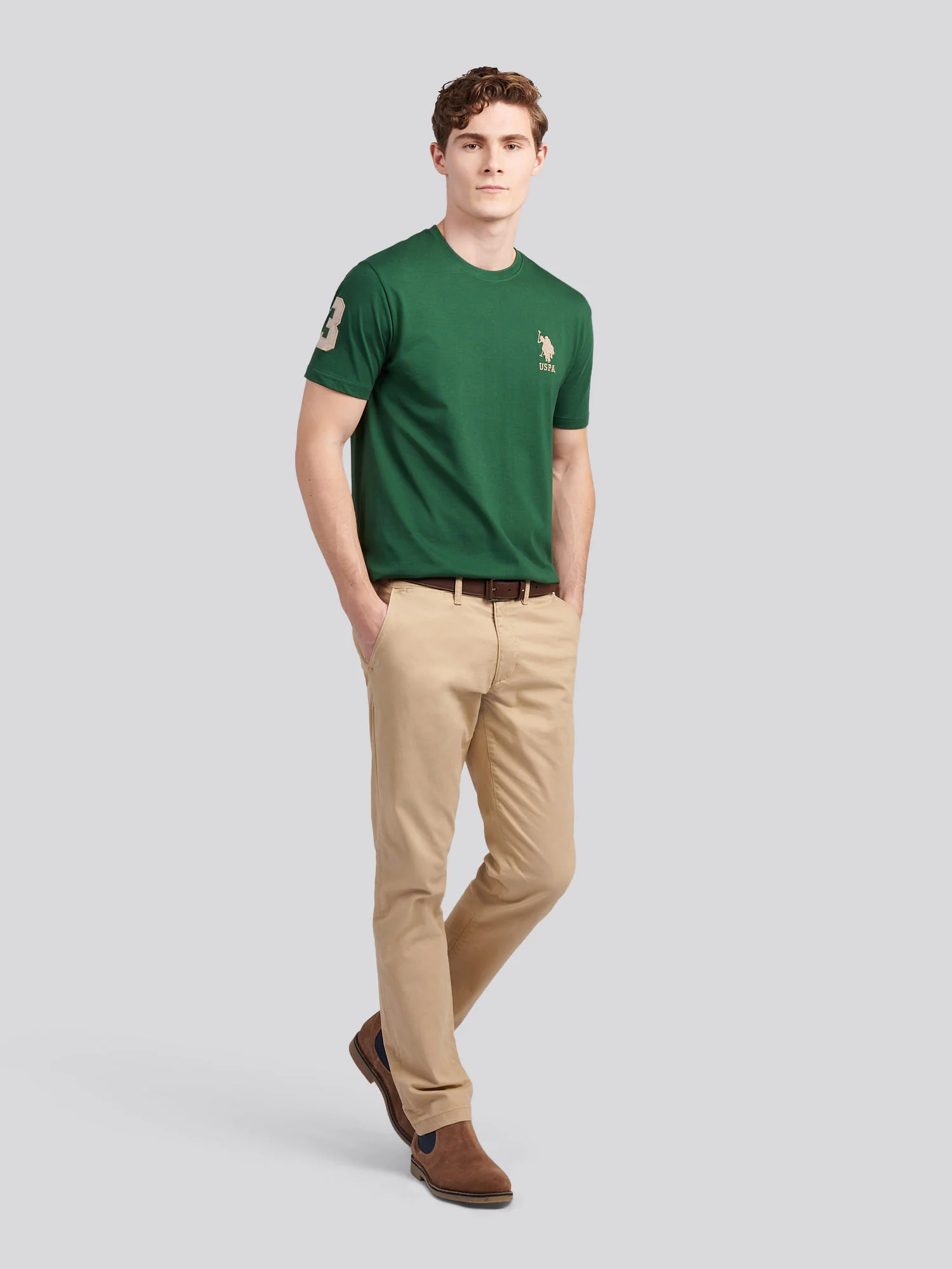 Mens Player 3 T-Shirt Pineneedle - Image 3