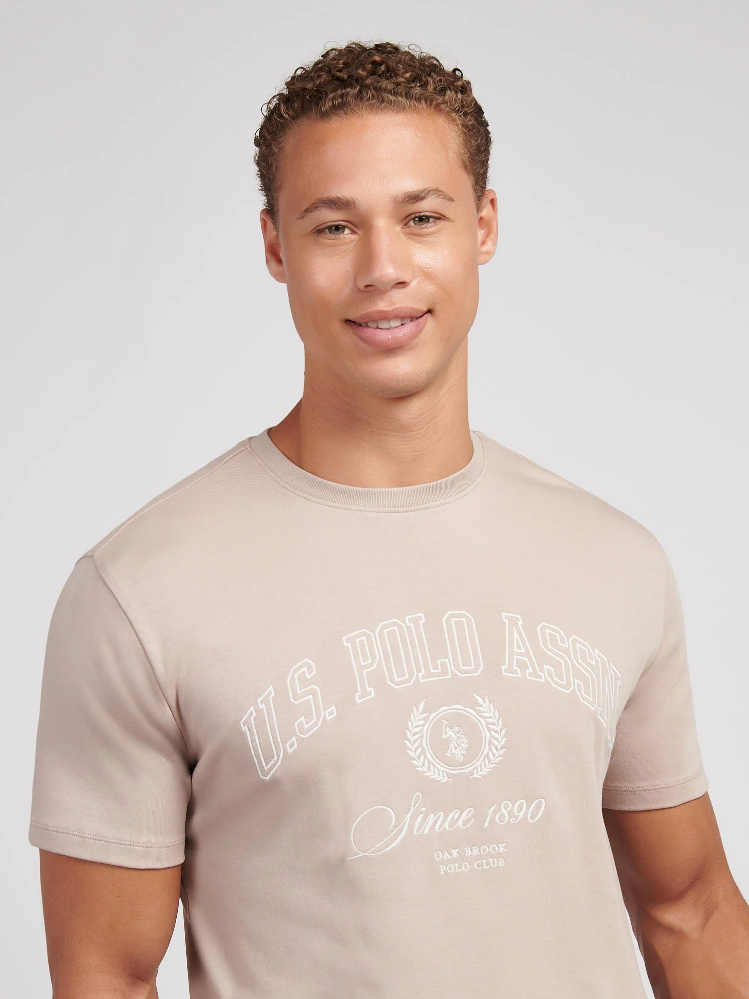 Mens Premium Graphic T-Shirt in Atmosphere - Image 2