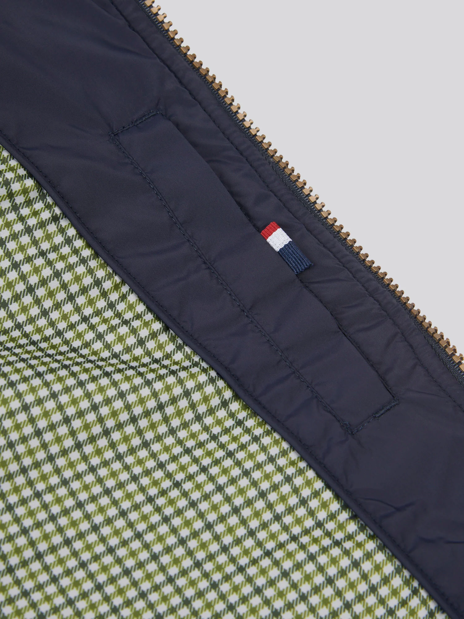 Mens Quilted Country Gilet Dark Sapphire Navy - Image 10