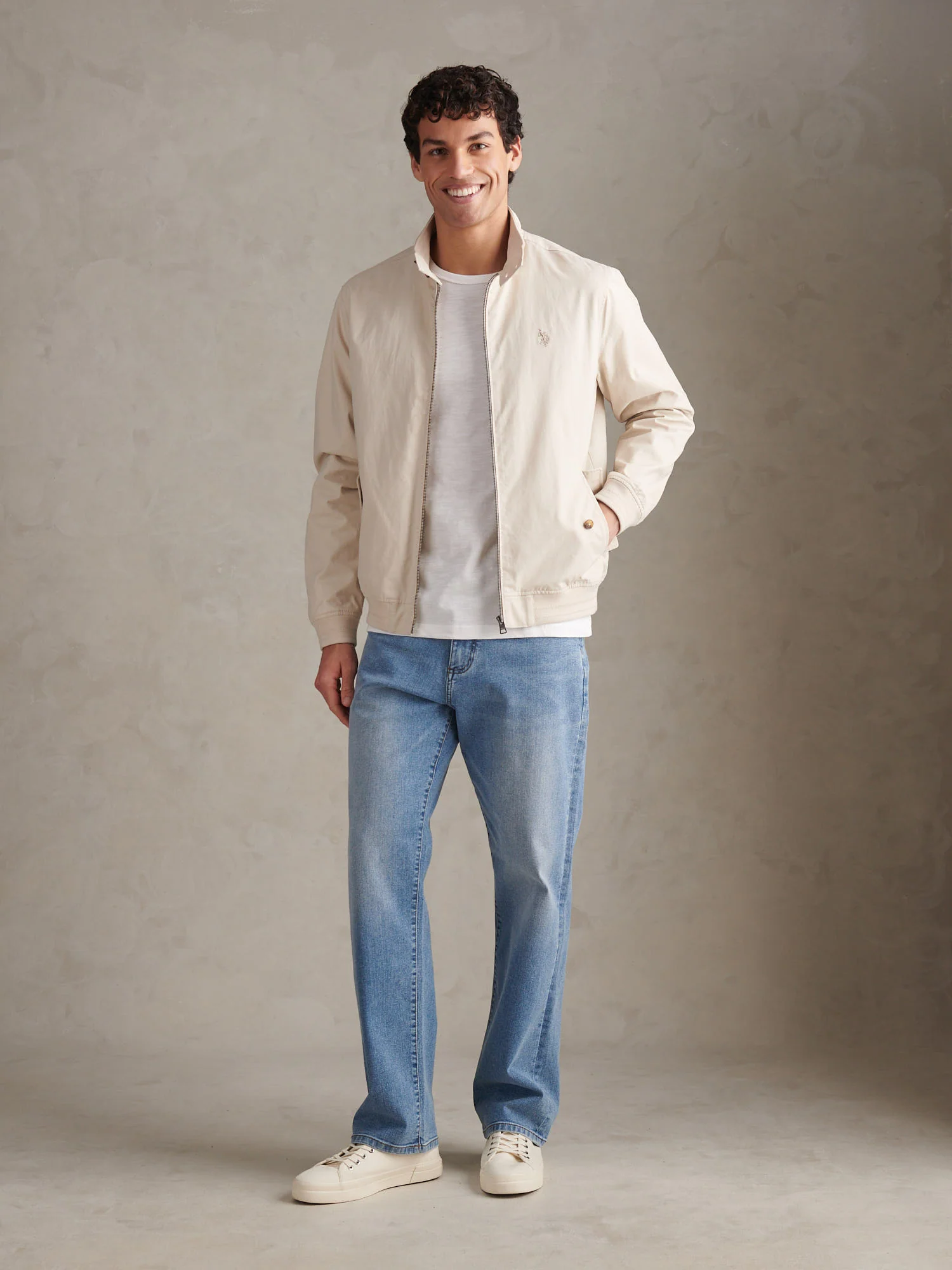 Mens Relaxed Fit Jean Blue Wash - Image 3