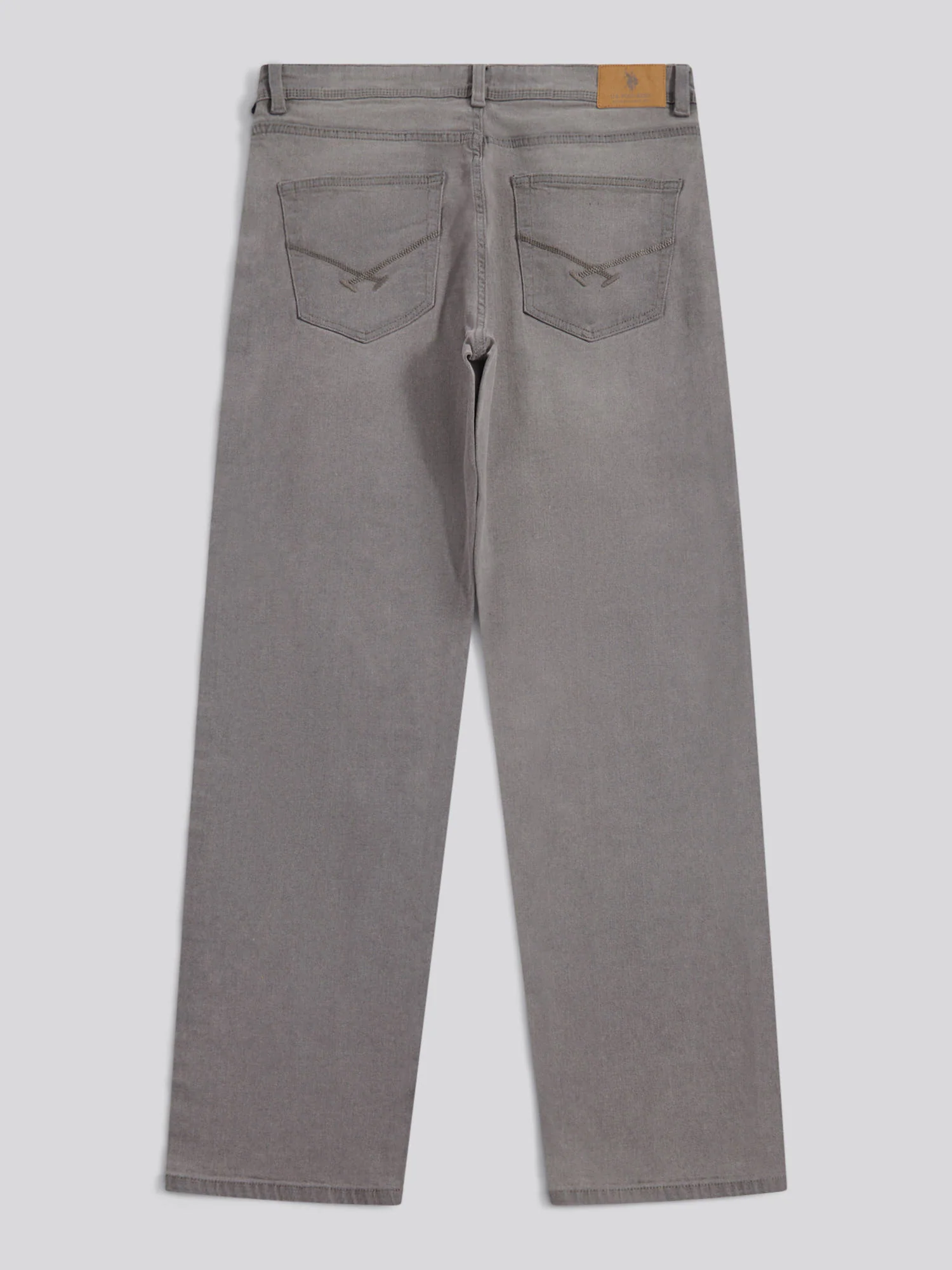 Mens Relaxed Fit Jean Grey Wash - Image 7
