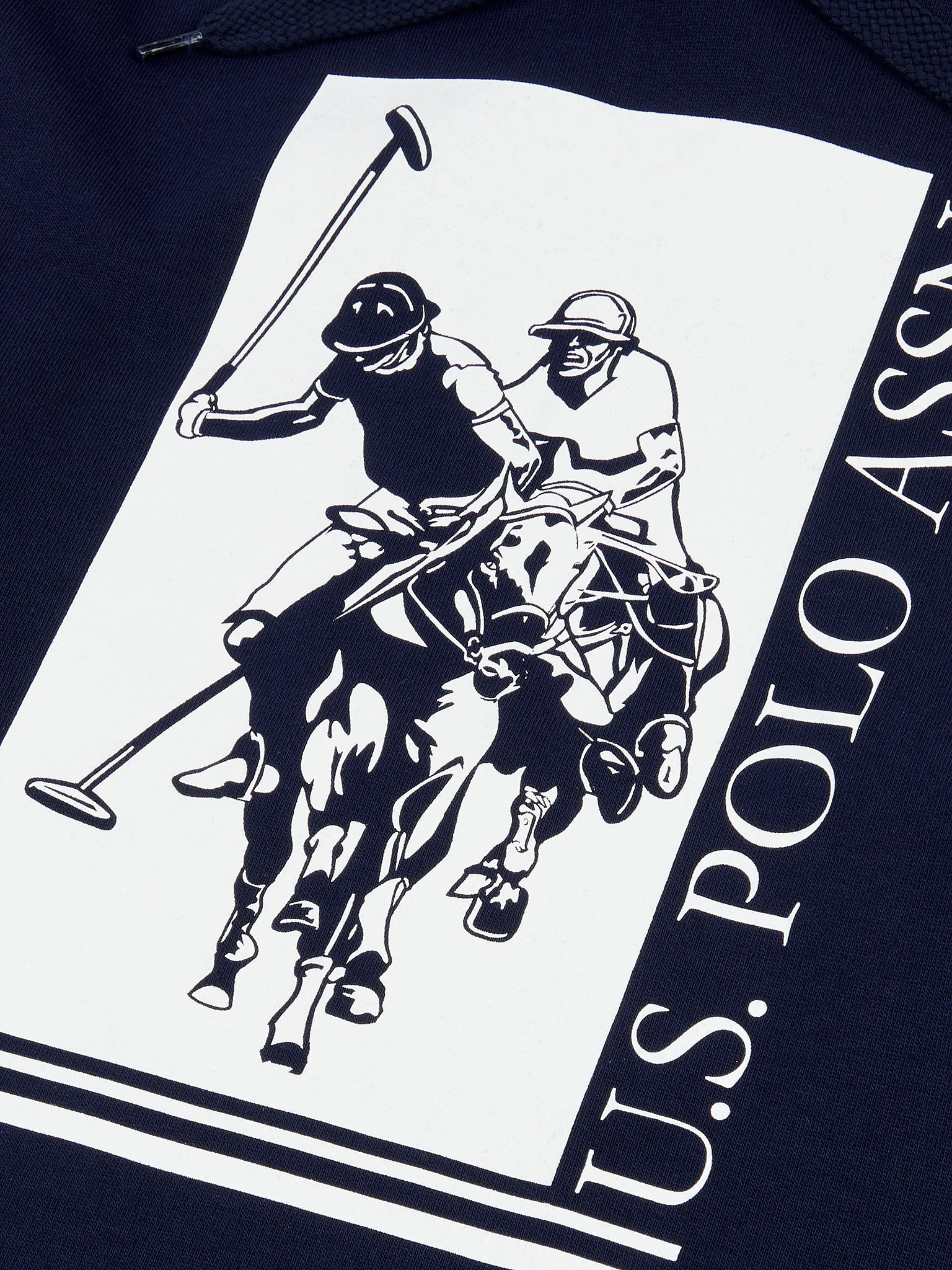 Mens Rider Hoodie in Navy Blue - Image 6
