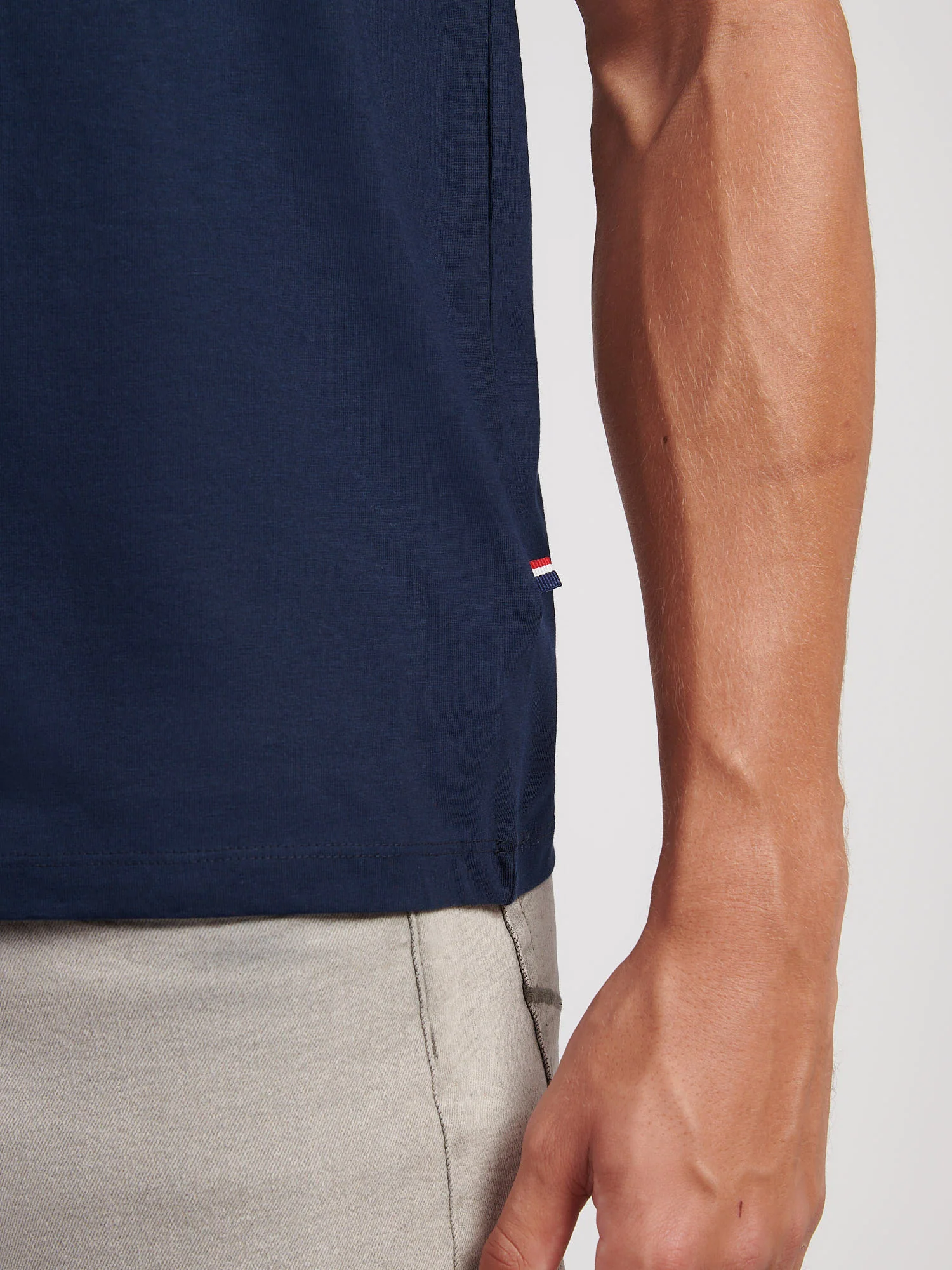 Mens Rider T-Shirt in Navy Blue - Image 5