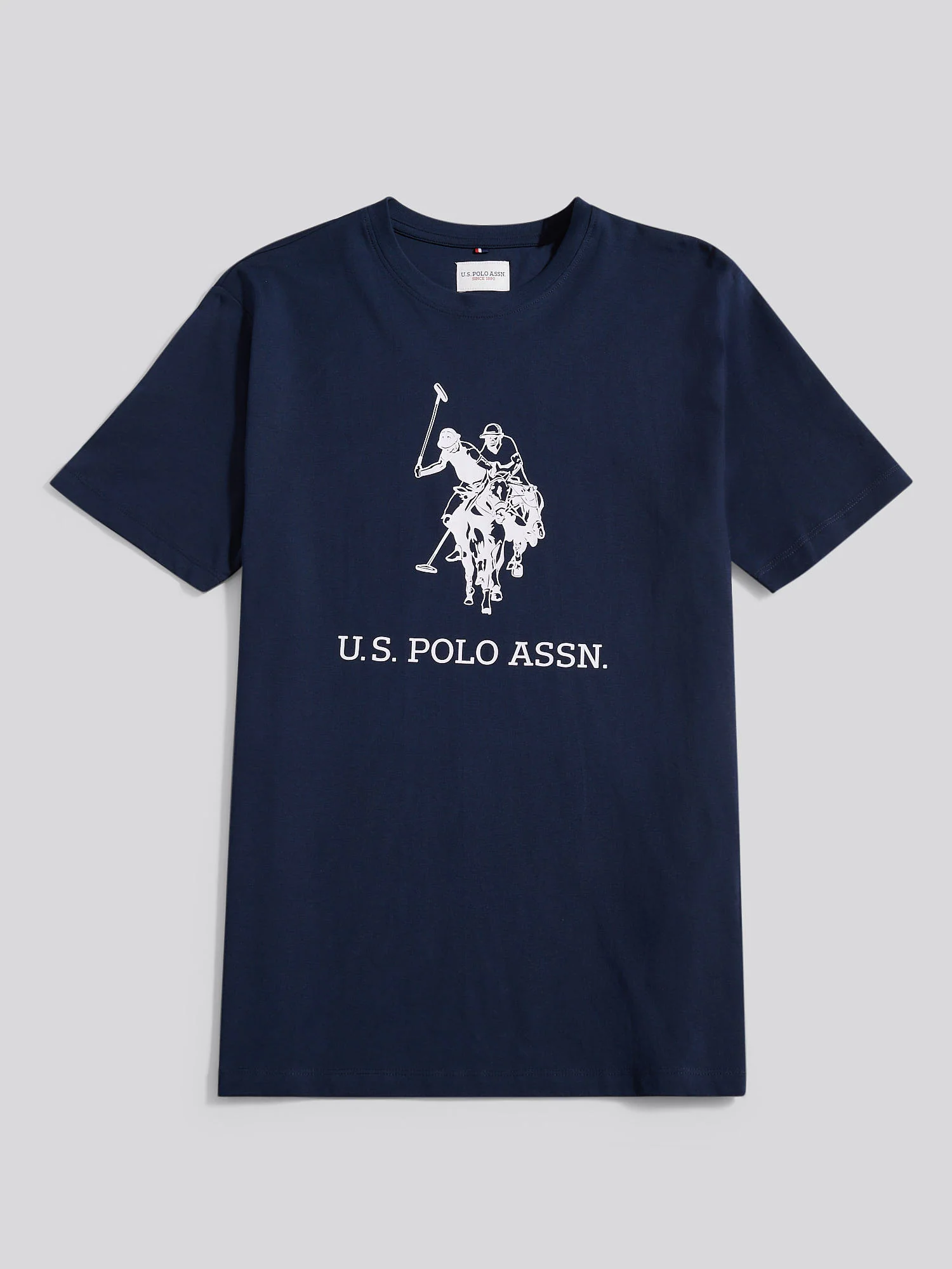 Mens Rider T-Shirt in Navy Blue - Image 6