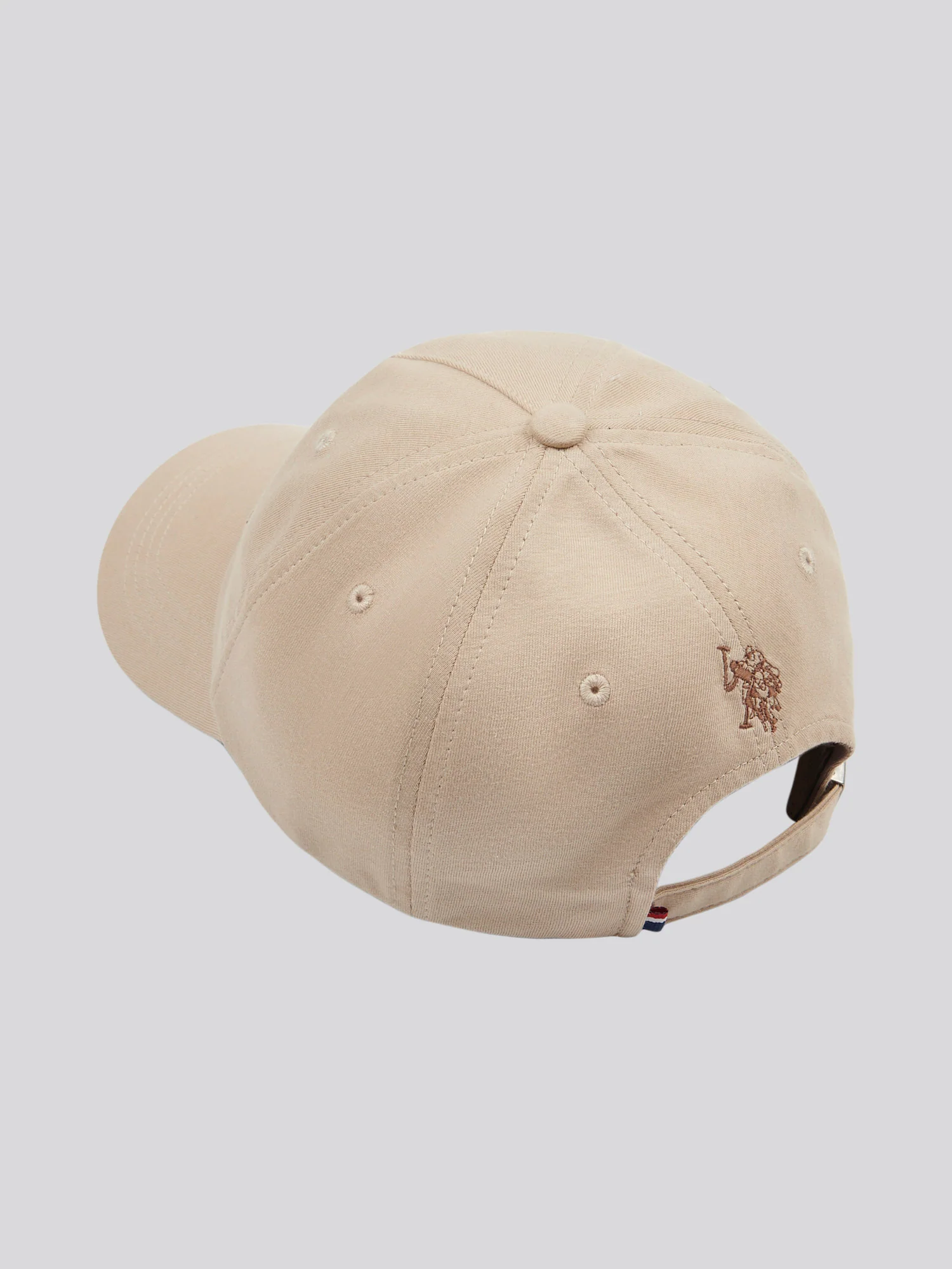 Mens Script Logo Jersey Cap in Doeskin - Image 2
