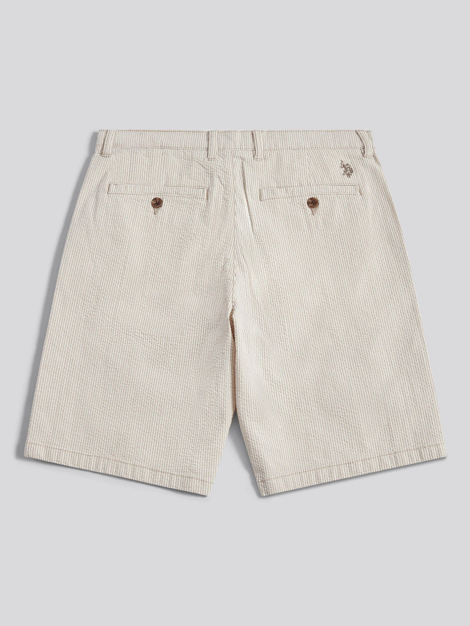 Mens Seersucker Chino Short Atmosphere - Image 6