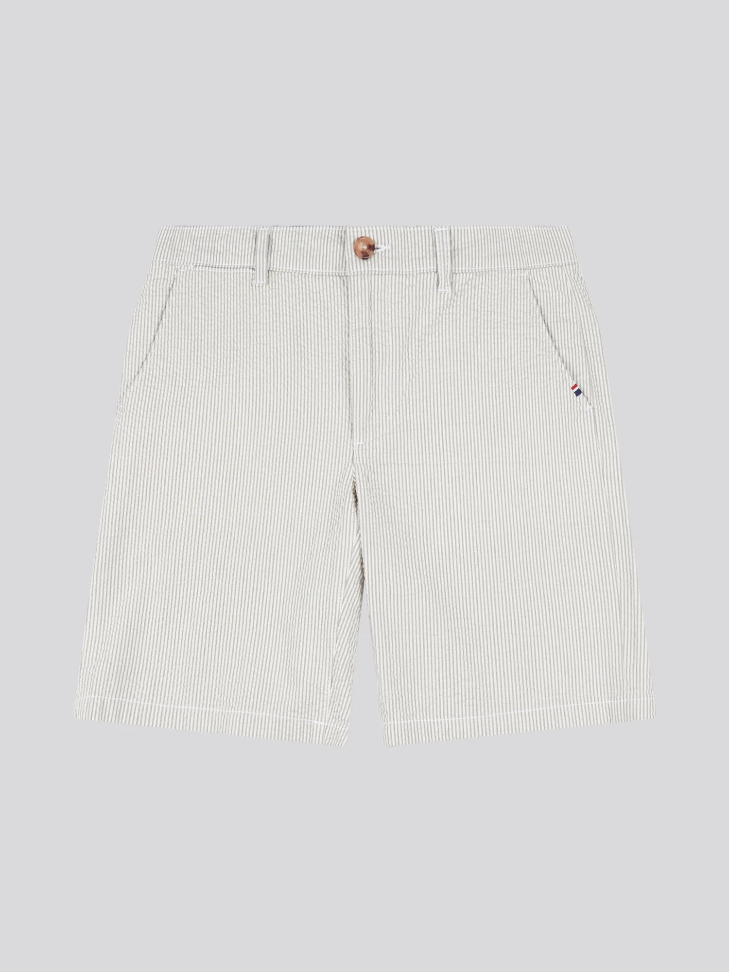 Mens Seersucker Chino Short Northern Droplet - Image 6