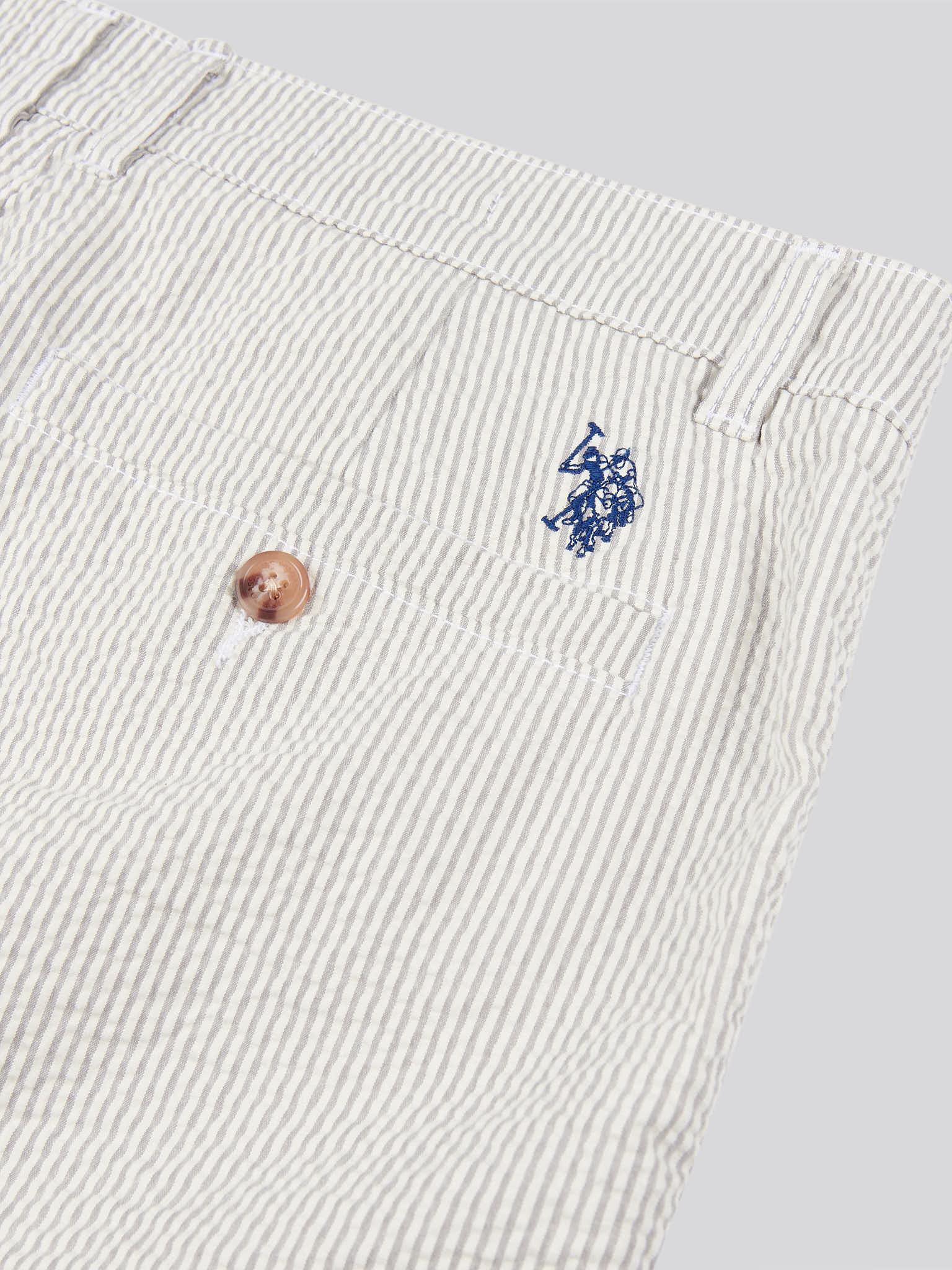 Mens Seersucker Chino Short Northern Droplet - Image 8