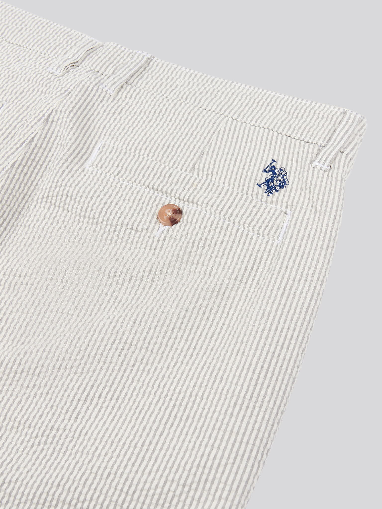 Mens Seersucker Woven Trouser in Northern Droplet - Image 8