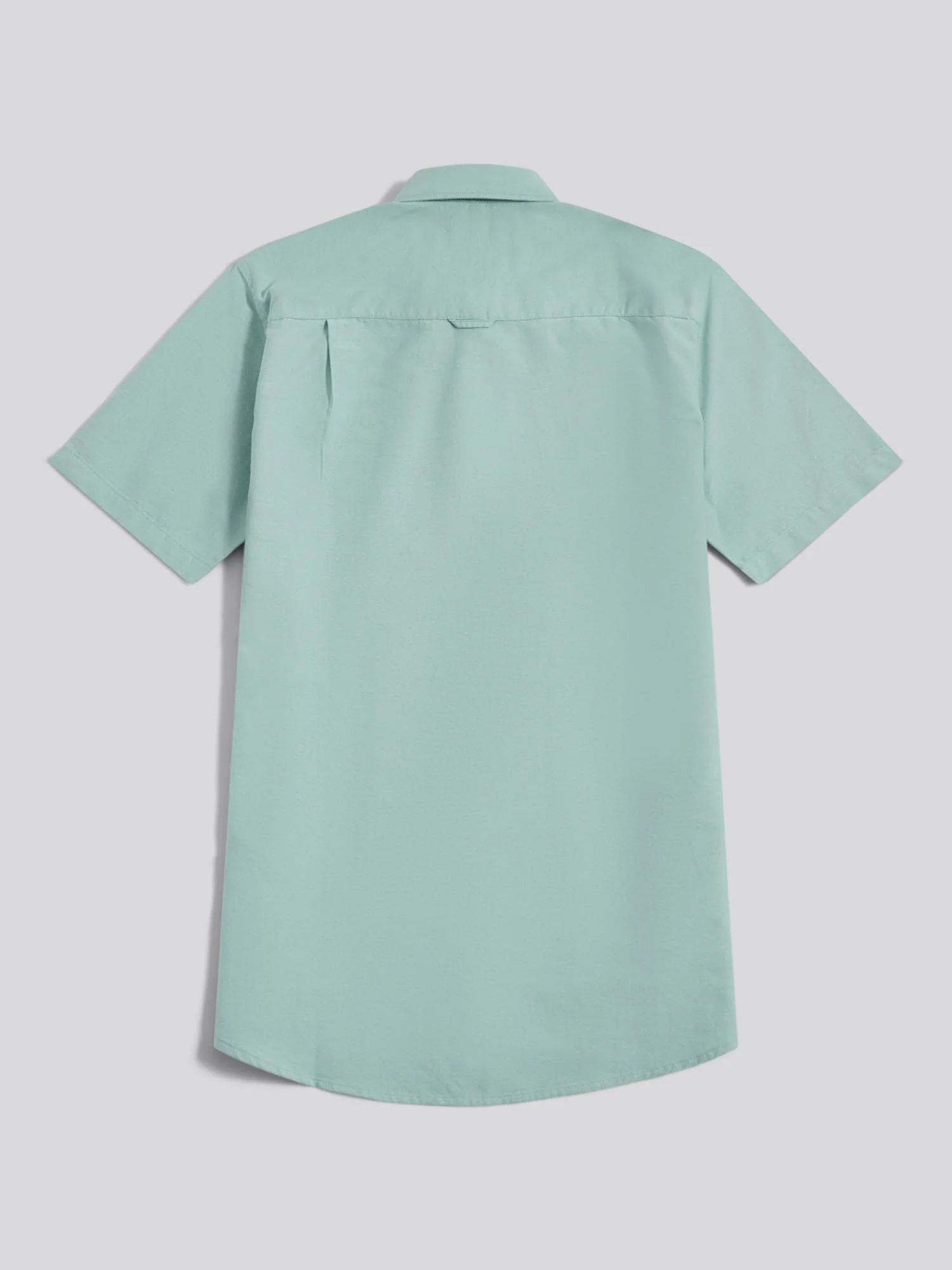 Mens  Short Sleeve Oxford Shirt Aquifer - Image 6