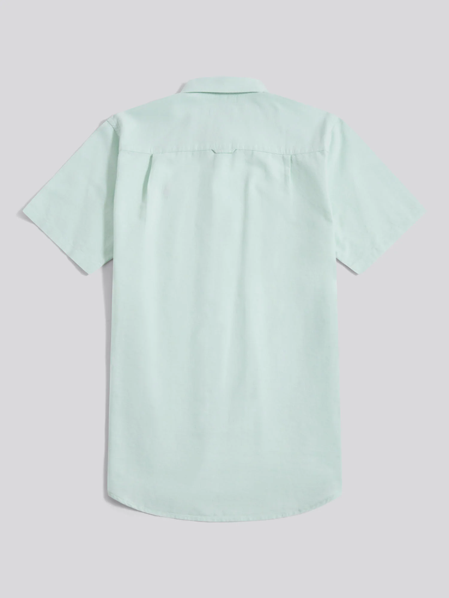 Mens Short Sleeve Oxford Shirt Bay - Image 6
