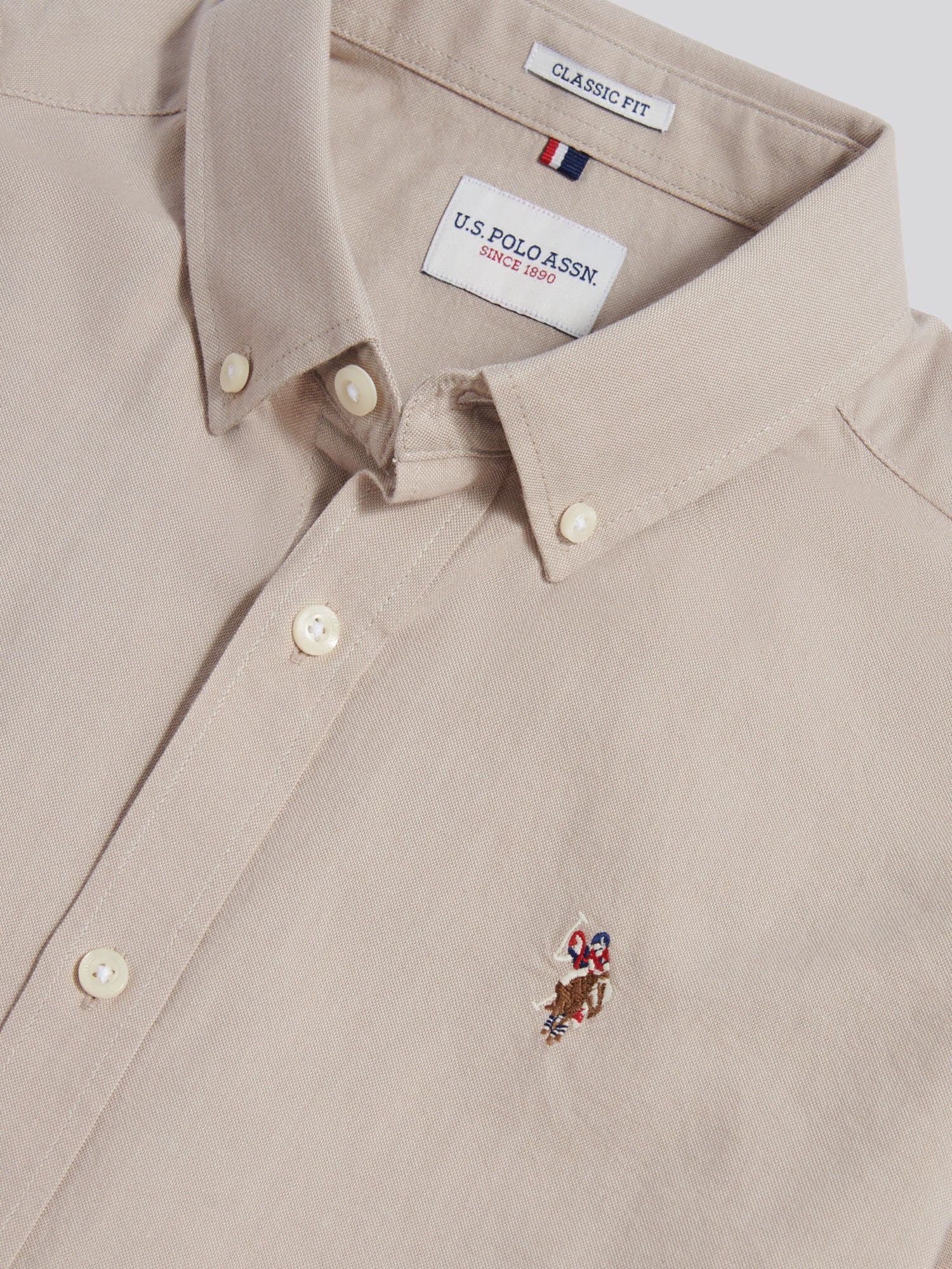 Mens Short Sleeve Oxford Shirt String - Image 7
