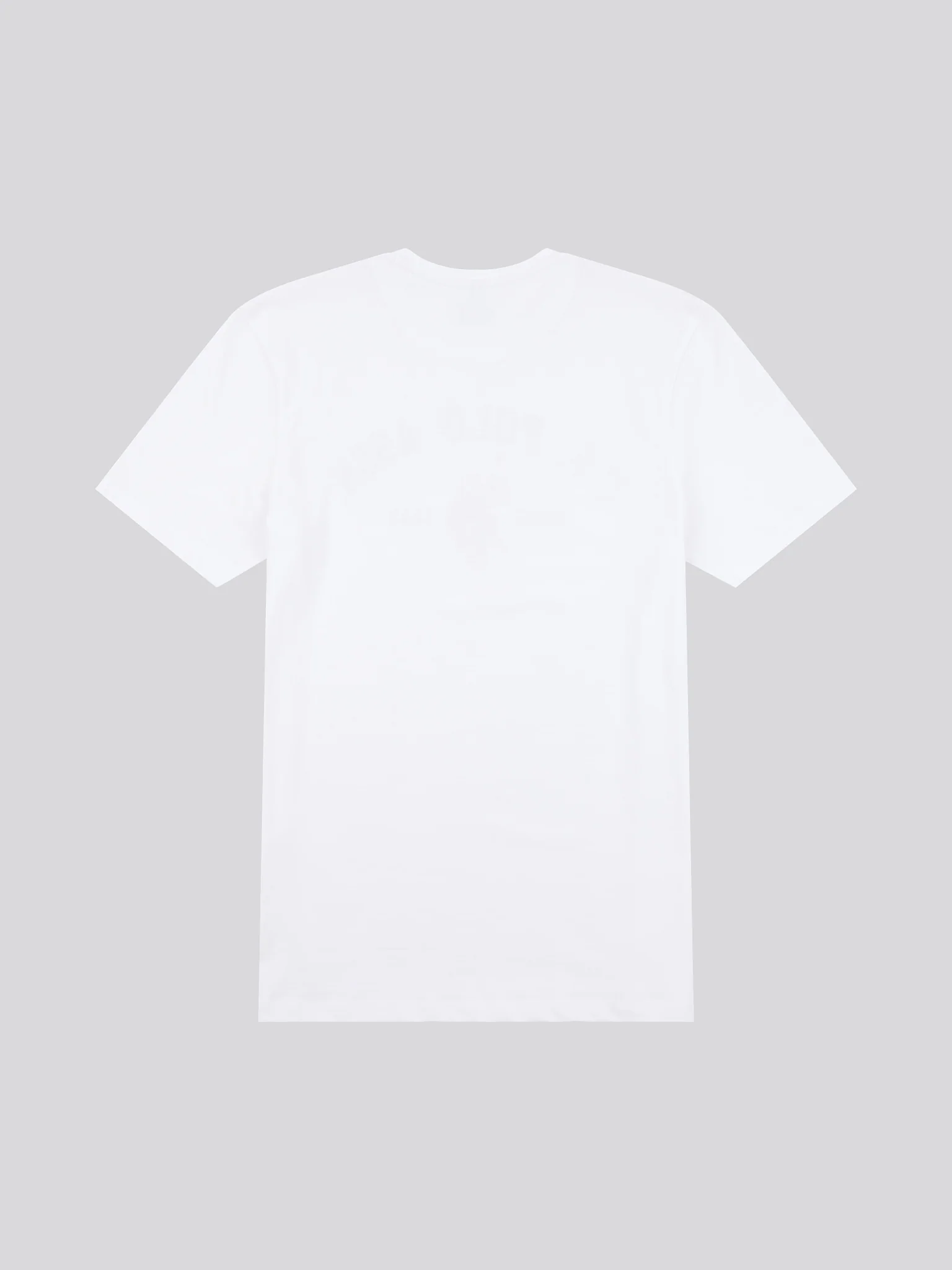Mens Signature Arch Print T-Shirt Bright White - Image 6