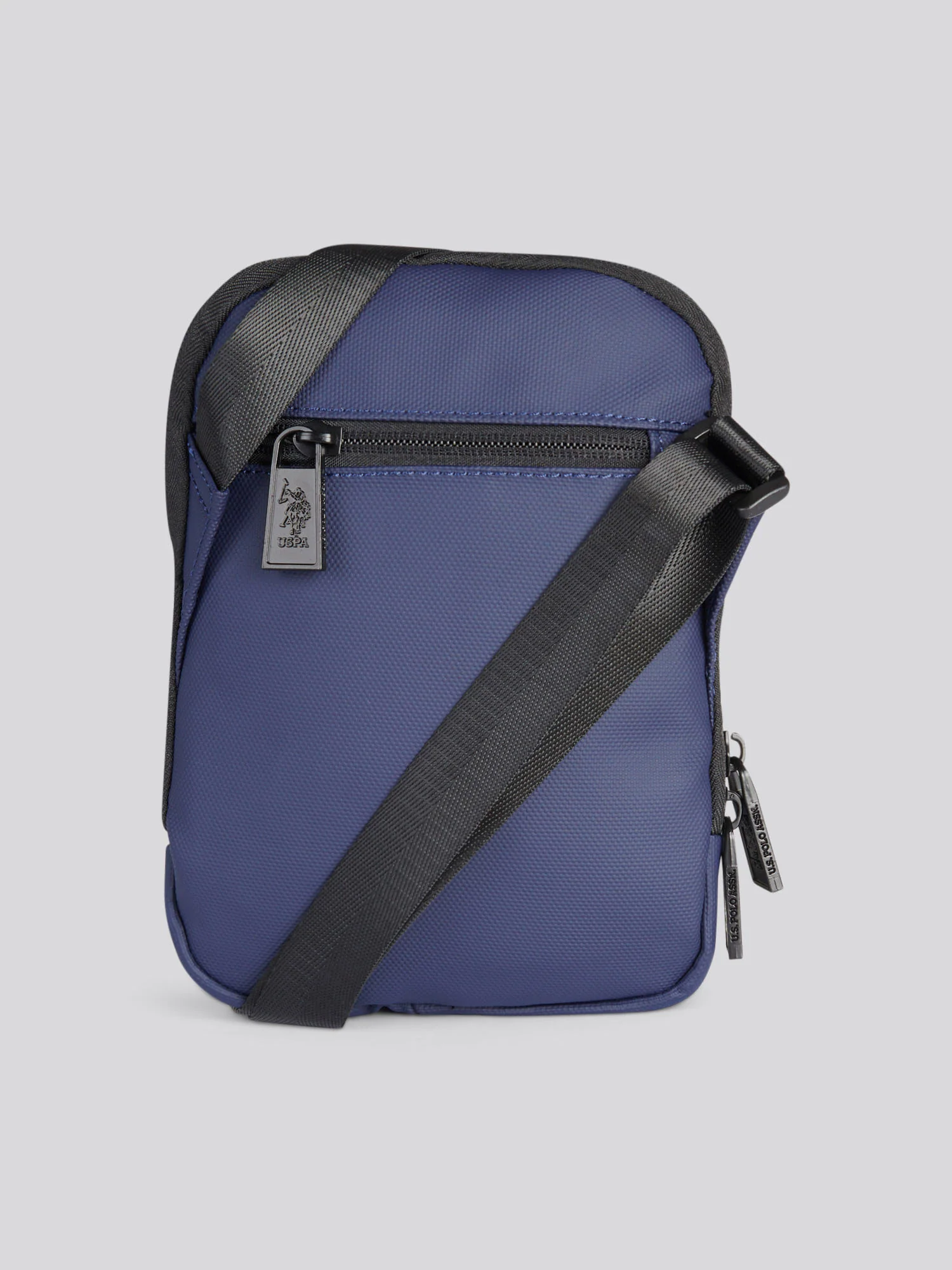 Mens Small Arrowhead Crossbody Bag in Navy - Image 7