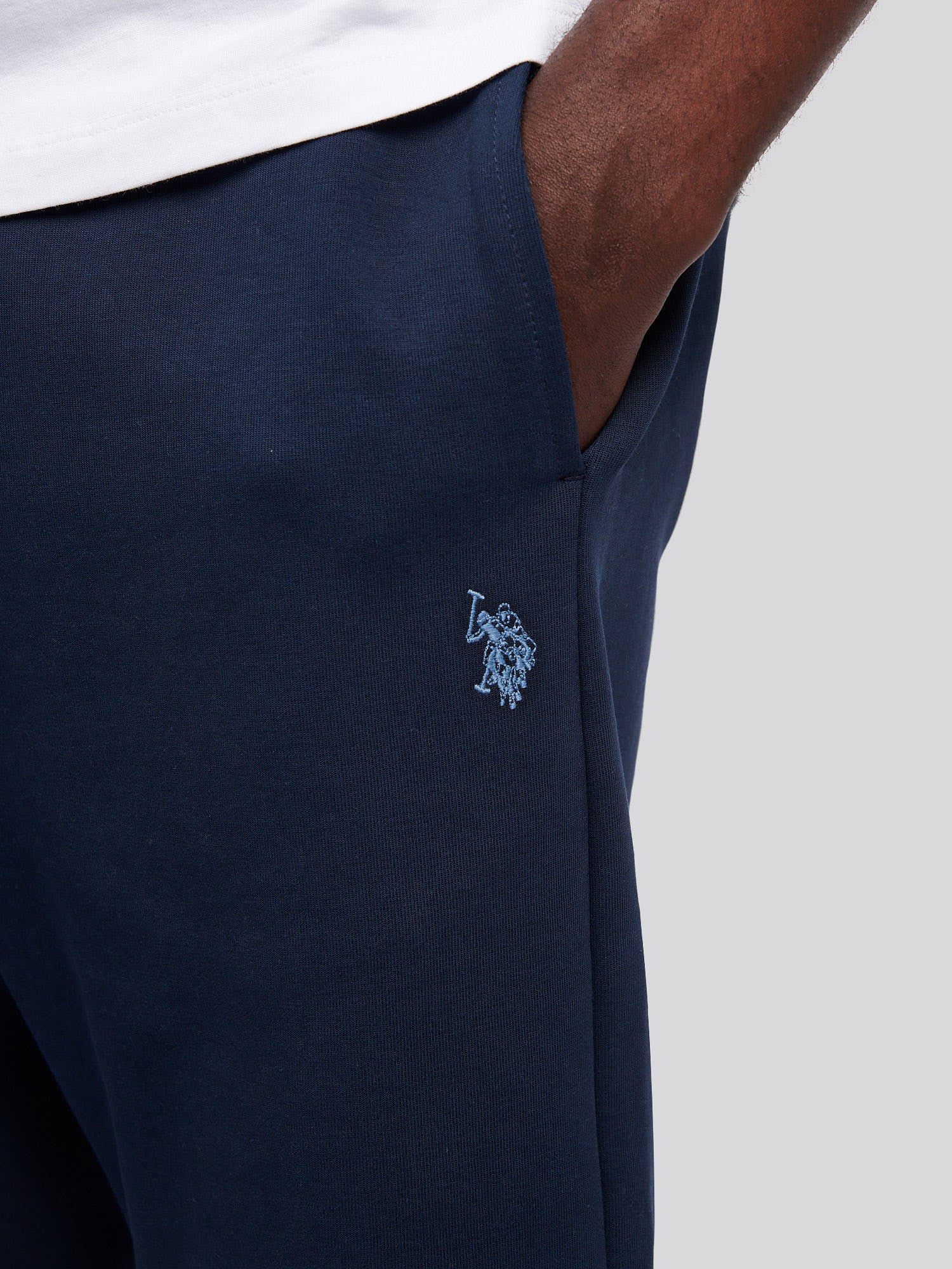 Mens Smart Interlock Short in Dark Sapphire Navy / Moonlight Blue DHM - Image 2