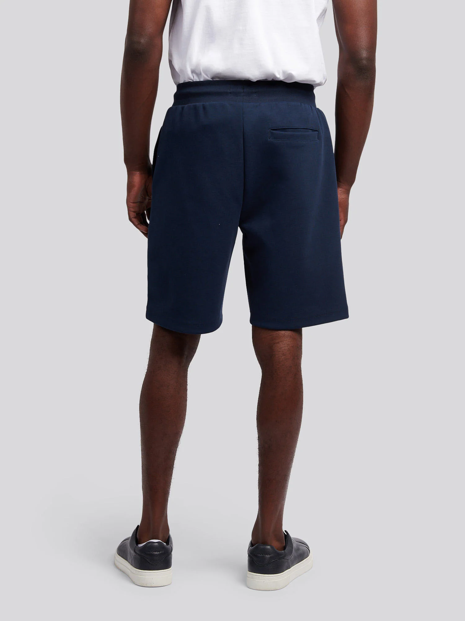 Mens Smart Interlock Short in Dark Sapphire Navy / Moonlight Blue DHM - Image 3