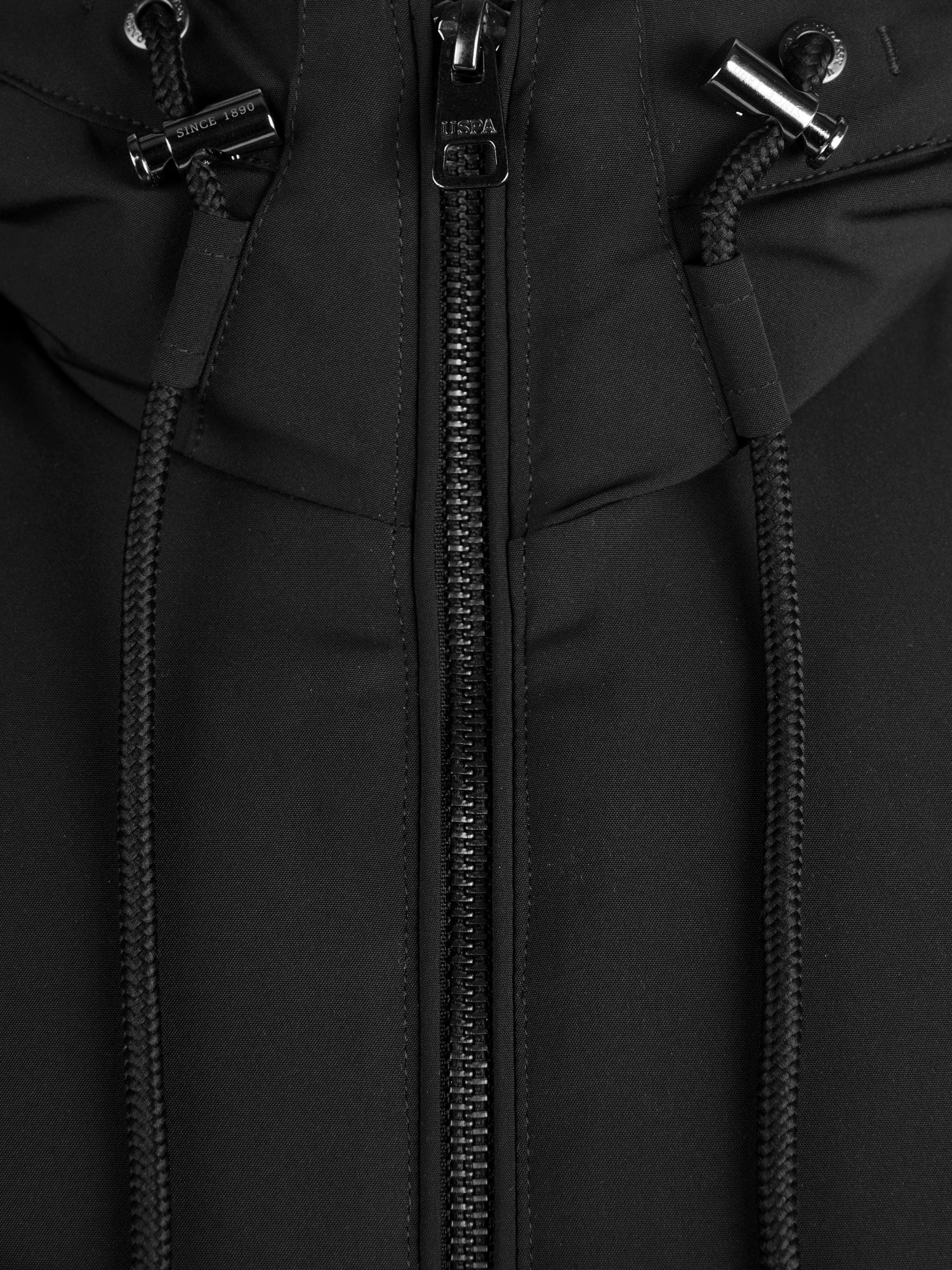 Mens Smart Parka in Black - Image 10