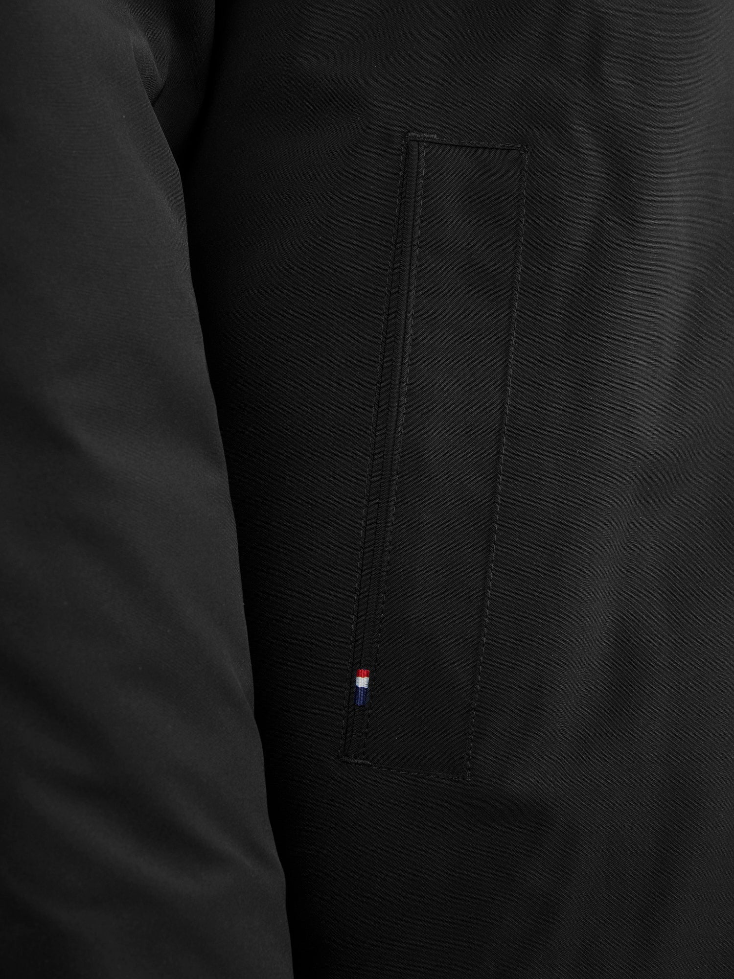 Mens Smart Parka in Black - Image 11