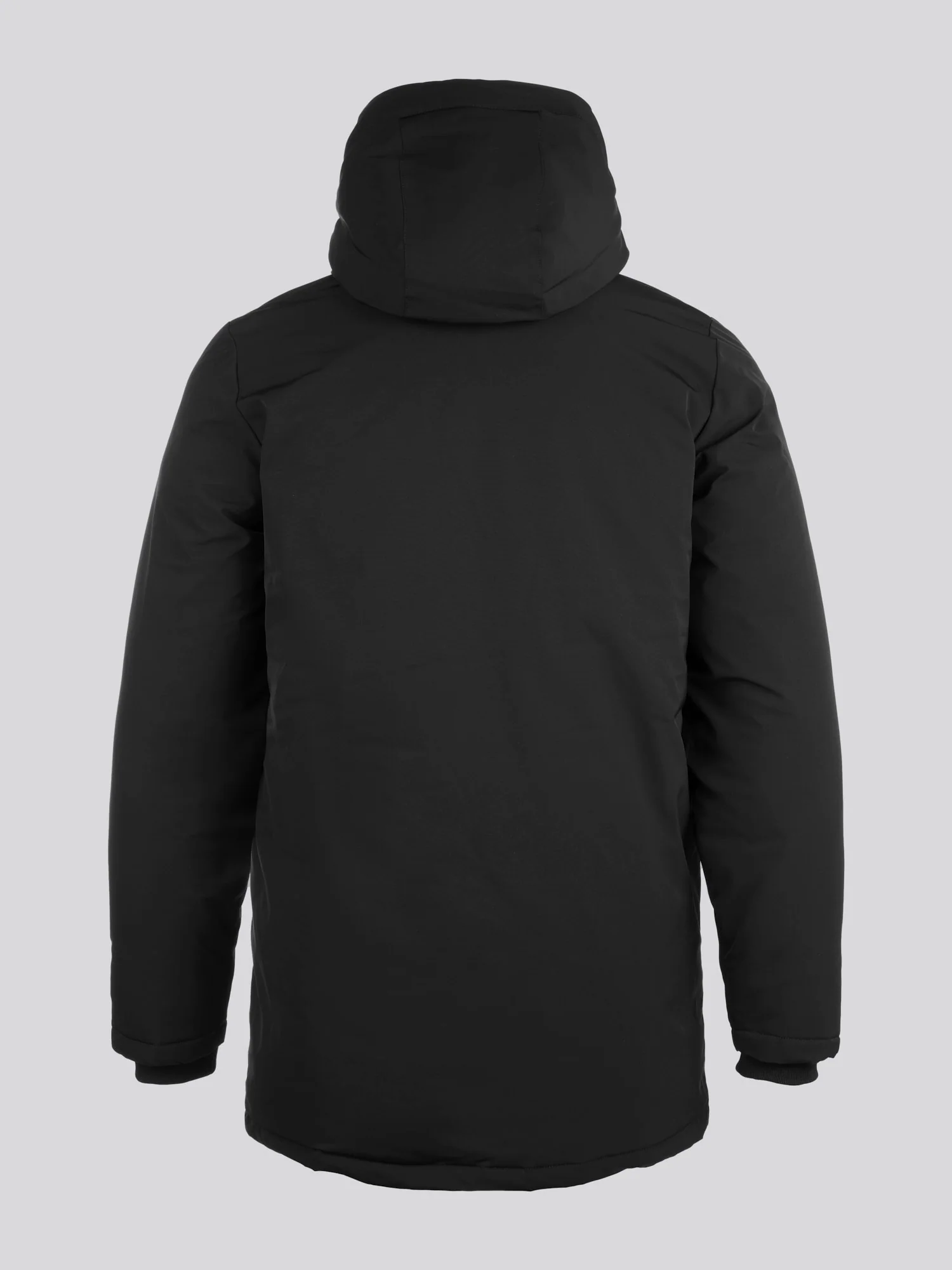 Mens Smart Parka in Black - Image 9