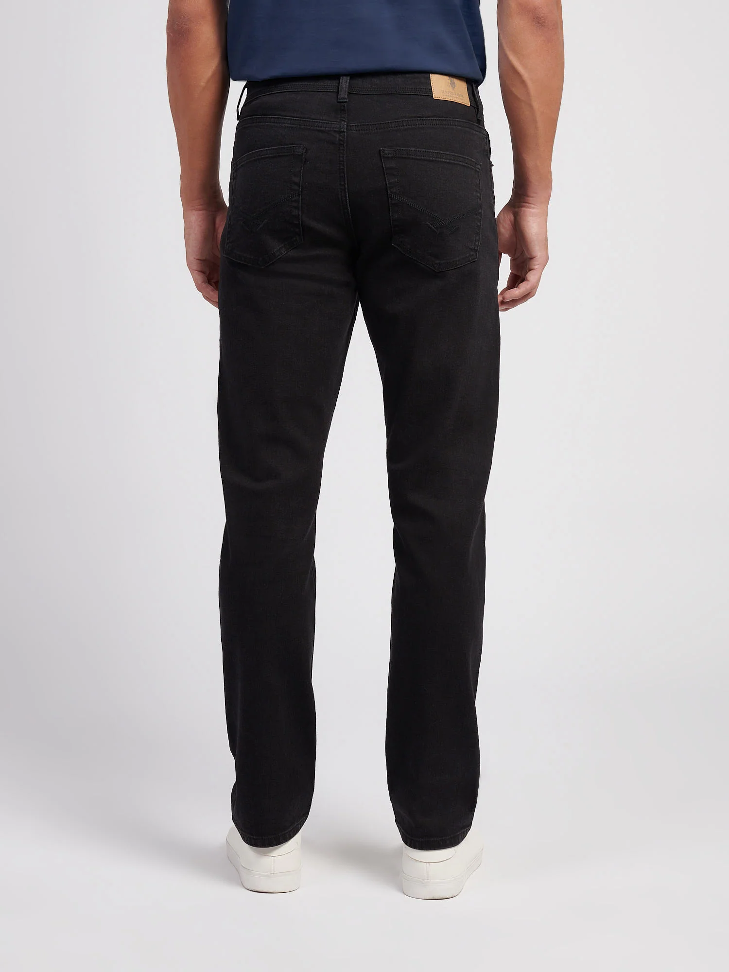 Mens Straight Fit Jean Black Wash - Image 4