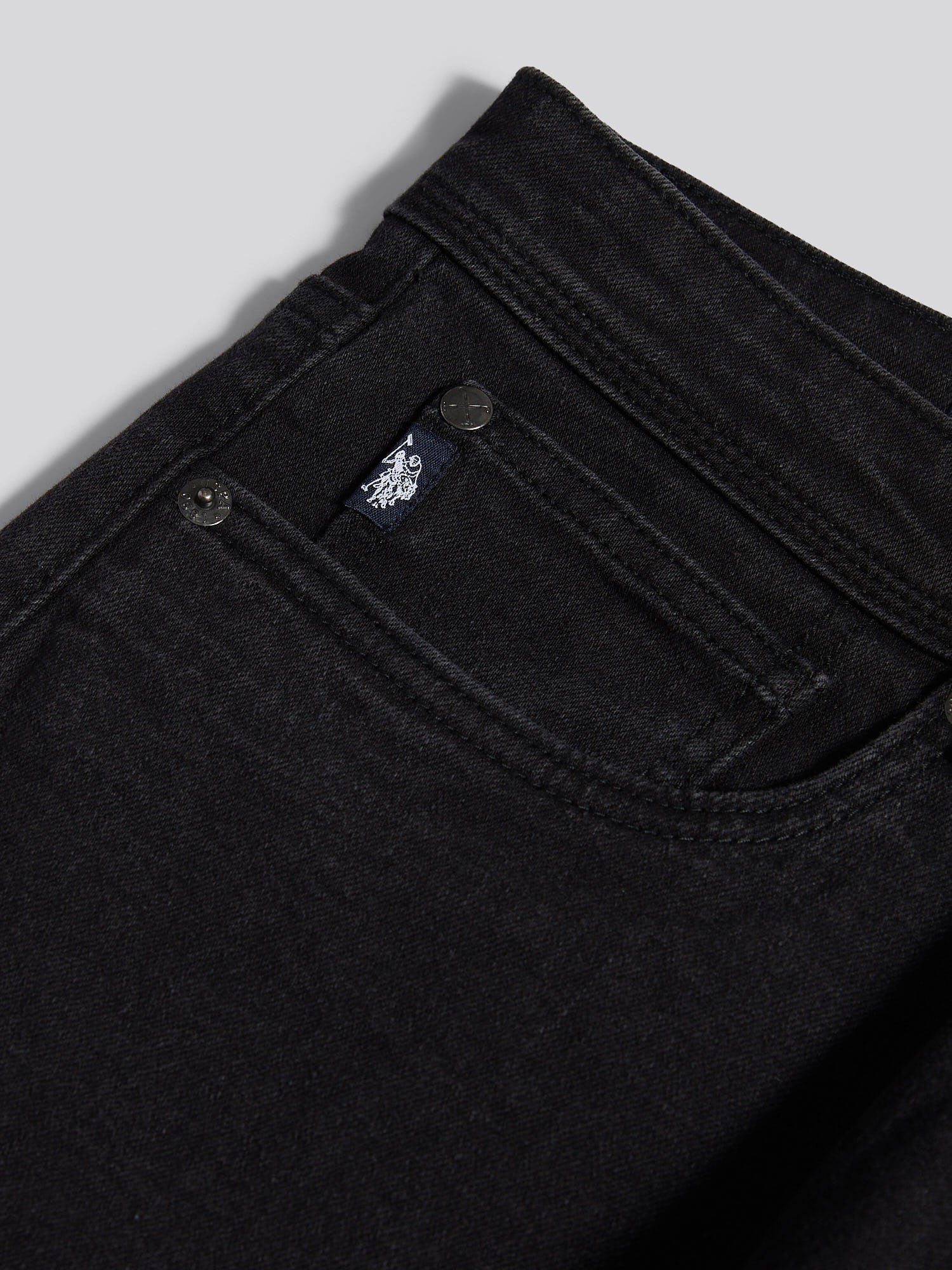 Mens Straight Fit Jean Black Wash - Image 9