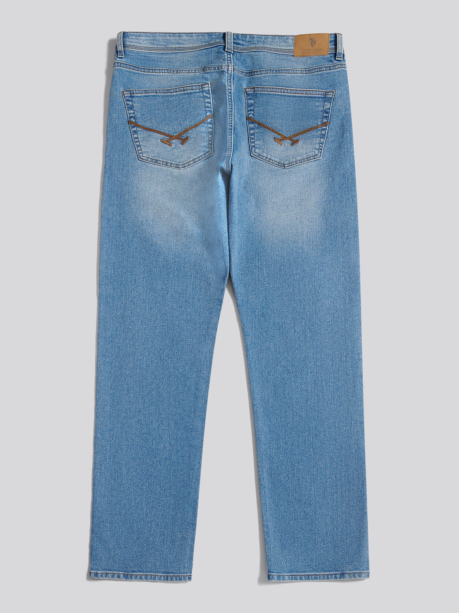 Mens Straight Fit Jean Blue Wash - Image 6