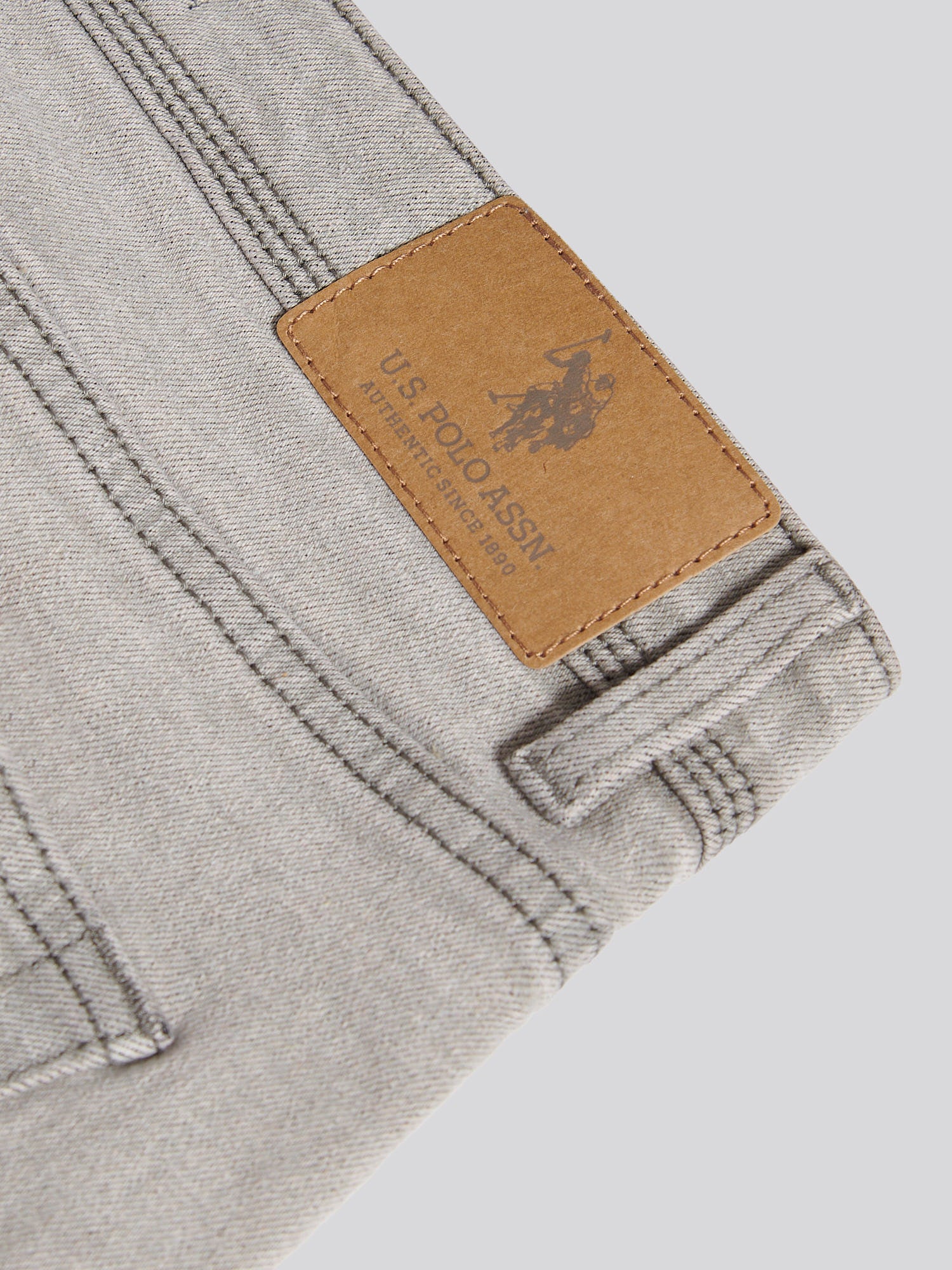 Mens Straight Fit Jean Dark Grey Stone Wash - Image 11