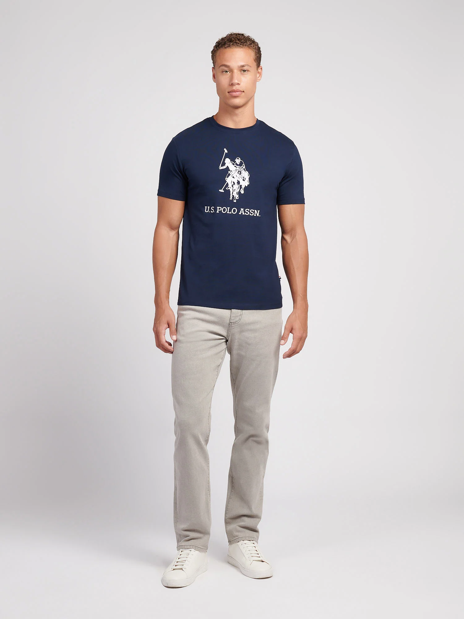 Mens Straight Fit Jean Dark Grey Stone Wash - Image 3