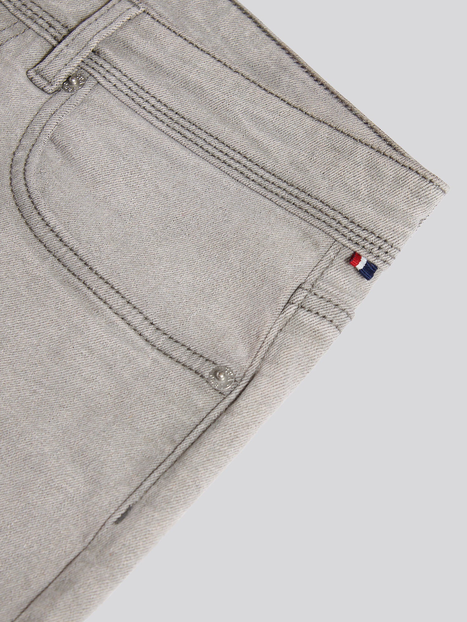 Mens Straight Fit Jean Dark Grey Stone Wash - Image 9