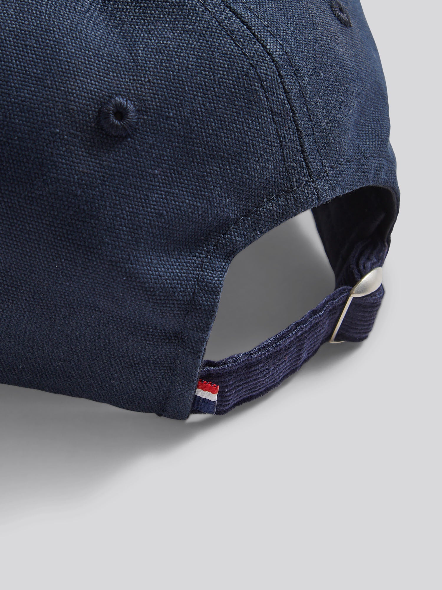 Mens Textured Corduroy Cap in Dark Sapphire Navy - Image 4