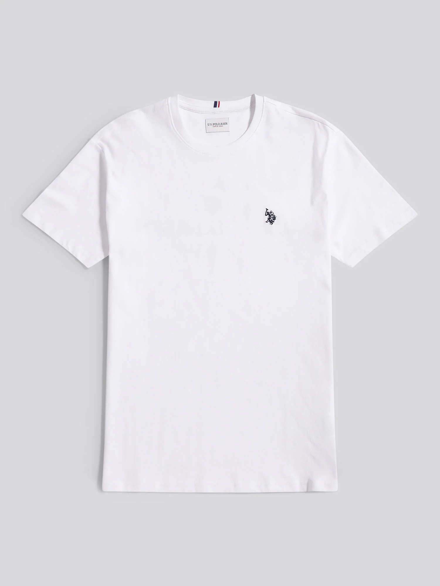Mens USPA Back Graphic T-Shirt in Bright White - Image 7