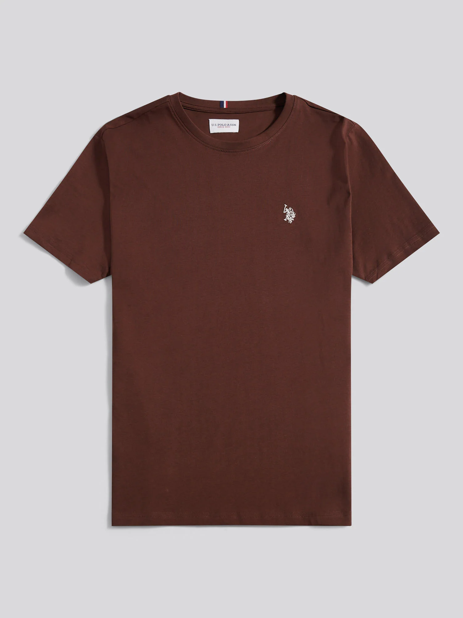 Mens USPA Back Graphic T-Shirt in Chocolate Martini - Image 7