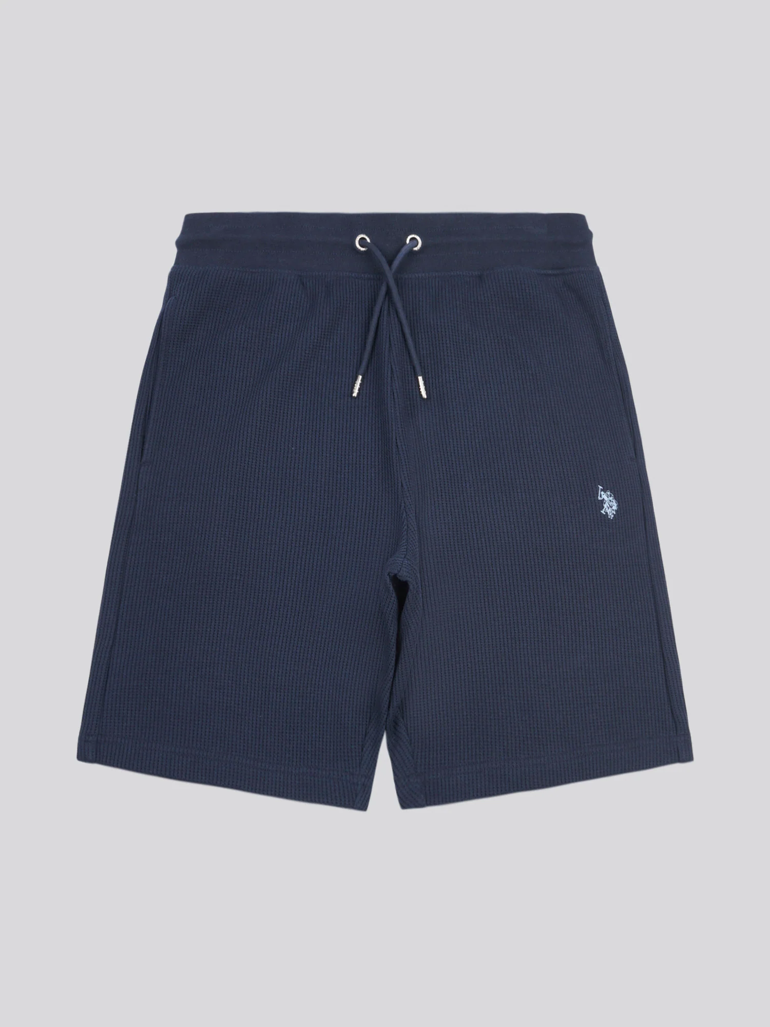 Mens Waffle Texture Short in Dark Sapphire Navy / Moonlight Blue DHM - Image 5
