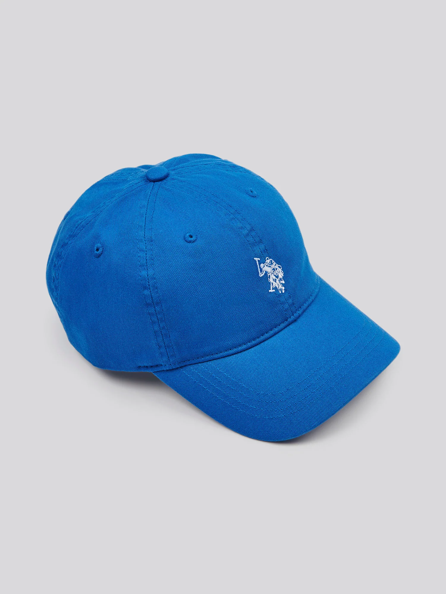 Mens Washed Casual Cap Sodalite Blue