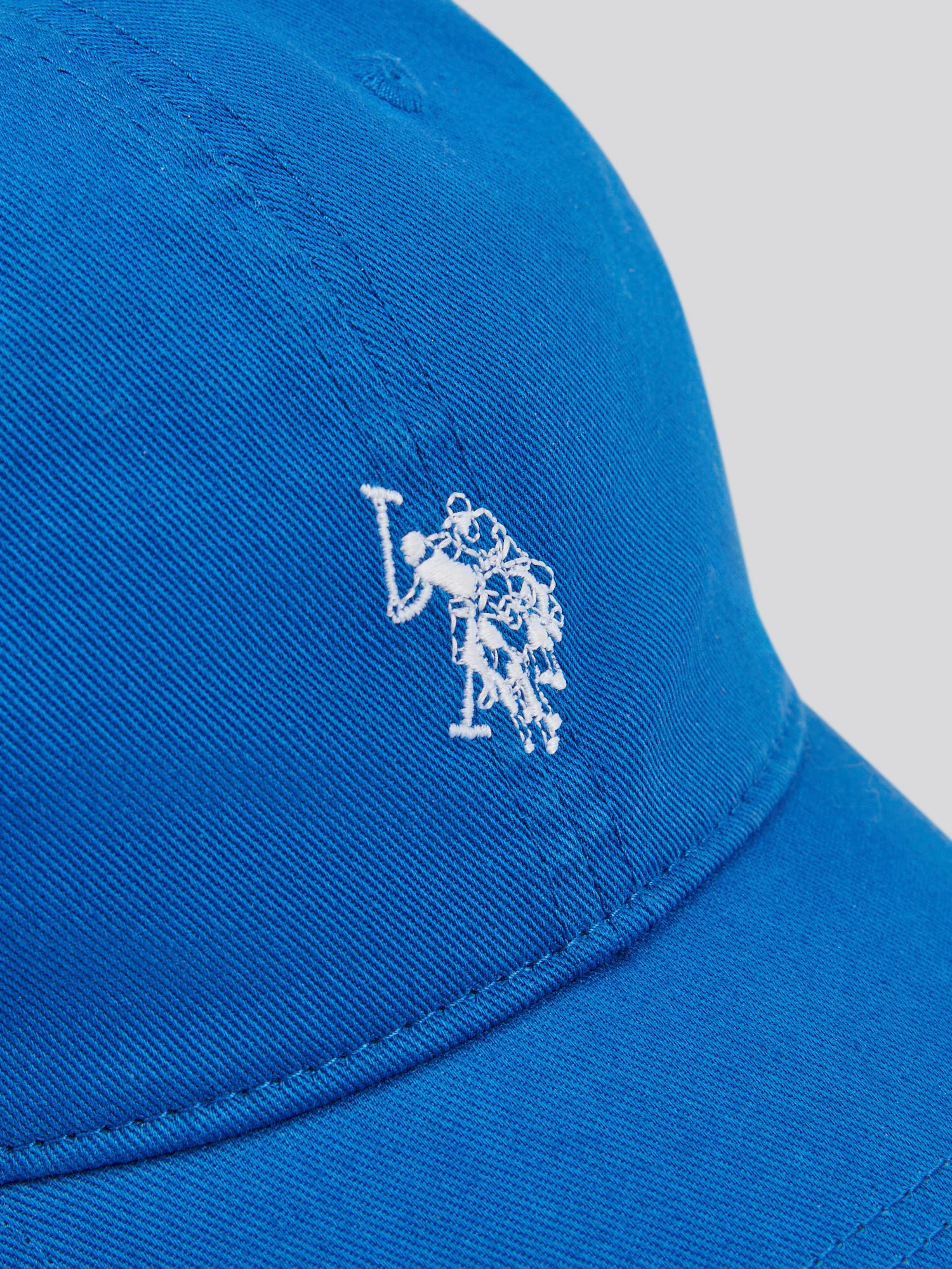 Mens Washed Casual Cap Sodalite Blue - Image 4
