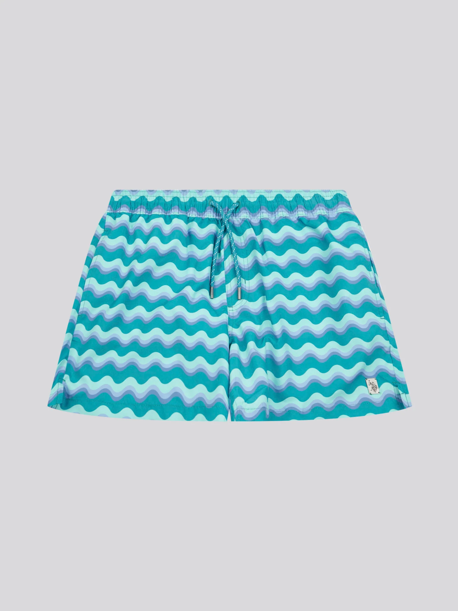 Mens Wave Swim Short in Alexandrite - Image 6