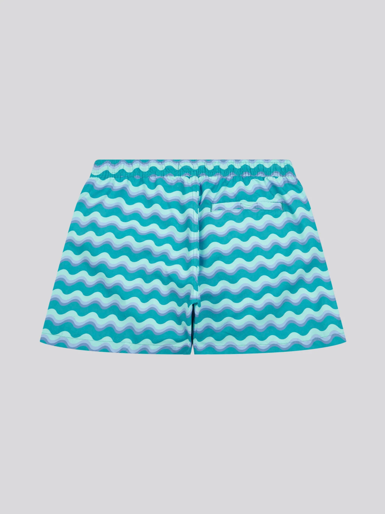 Mens Wave Swim Short in Alexandrite - Image 7