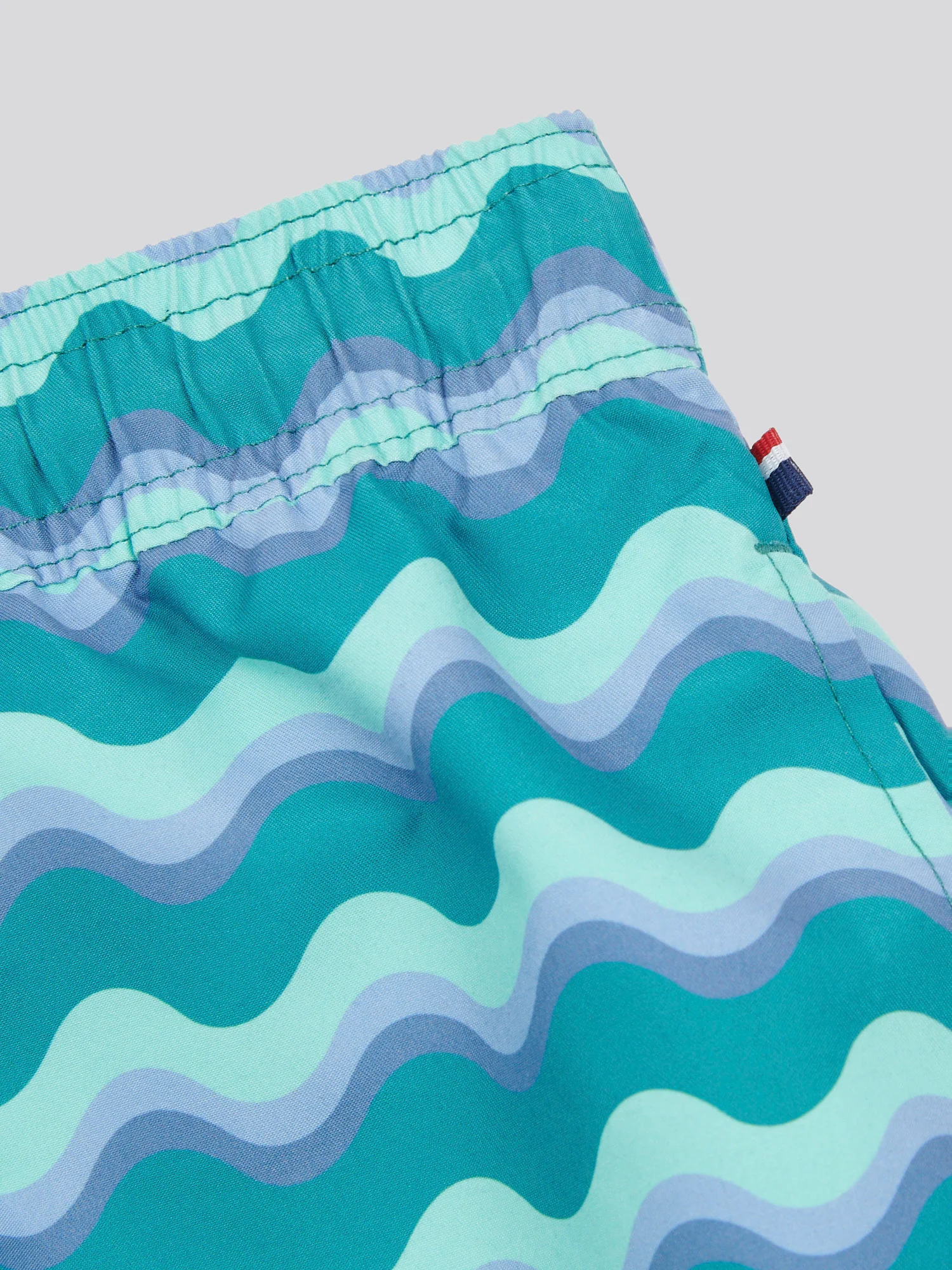 Mens Wave Swim Short in Alexandrite - Image 9